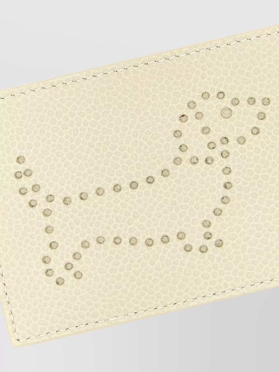 Thom Browne Calfskin Leather Hector Card Holder