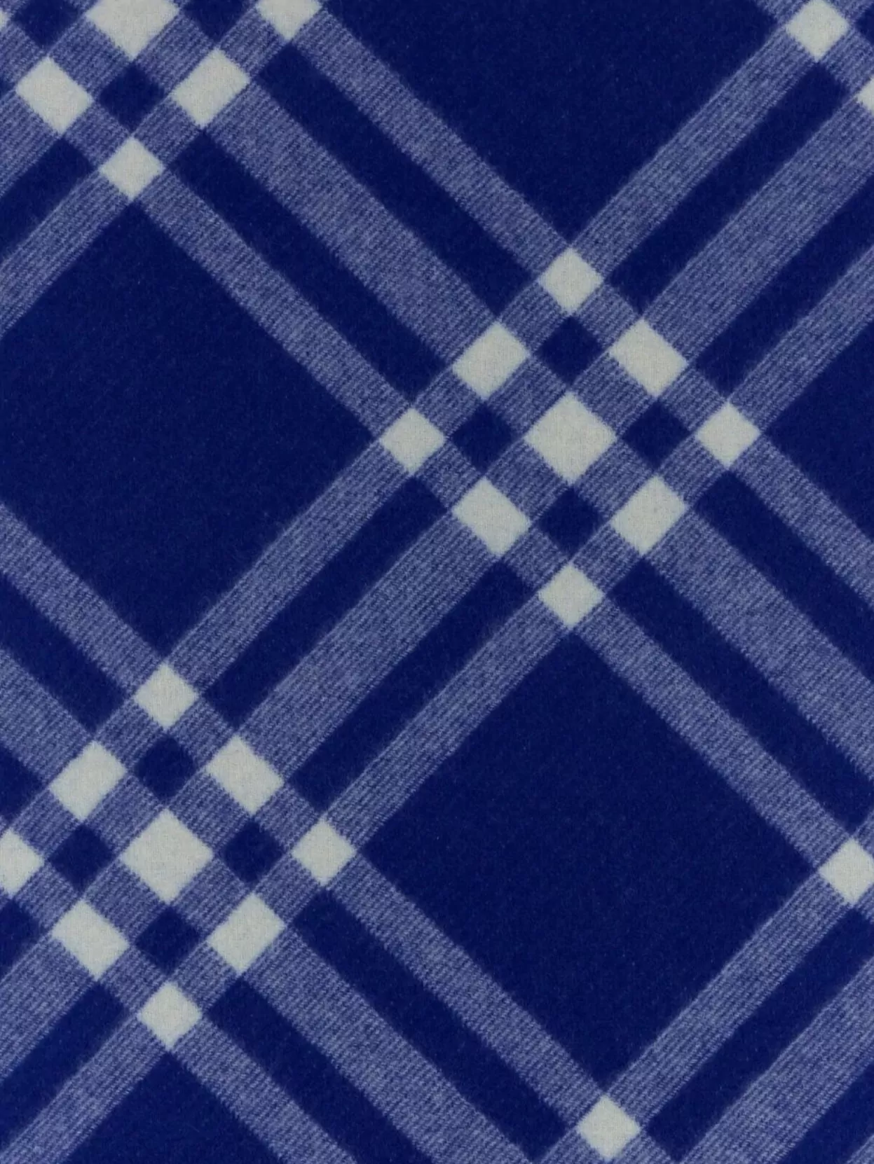 Burberry Check Motif Cashmere Scarf