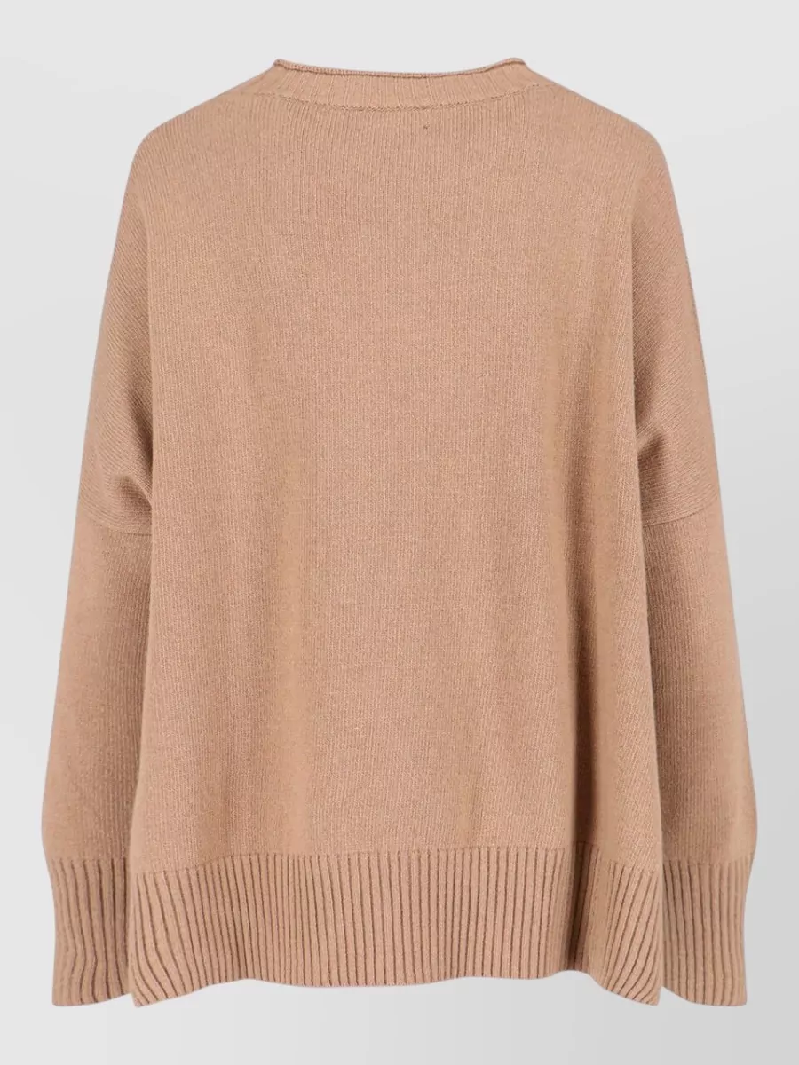 Ma'ry'ya Cashmere Wool Crewneck Jumper