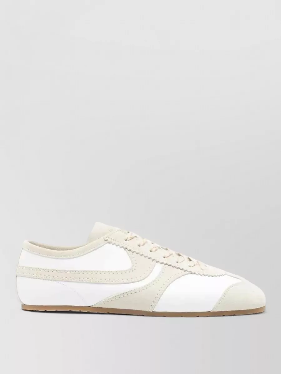 Dries Van Noten Leather Low-Top Sneakers