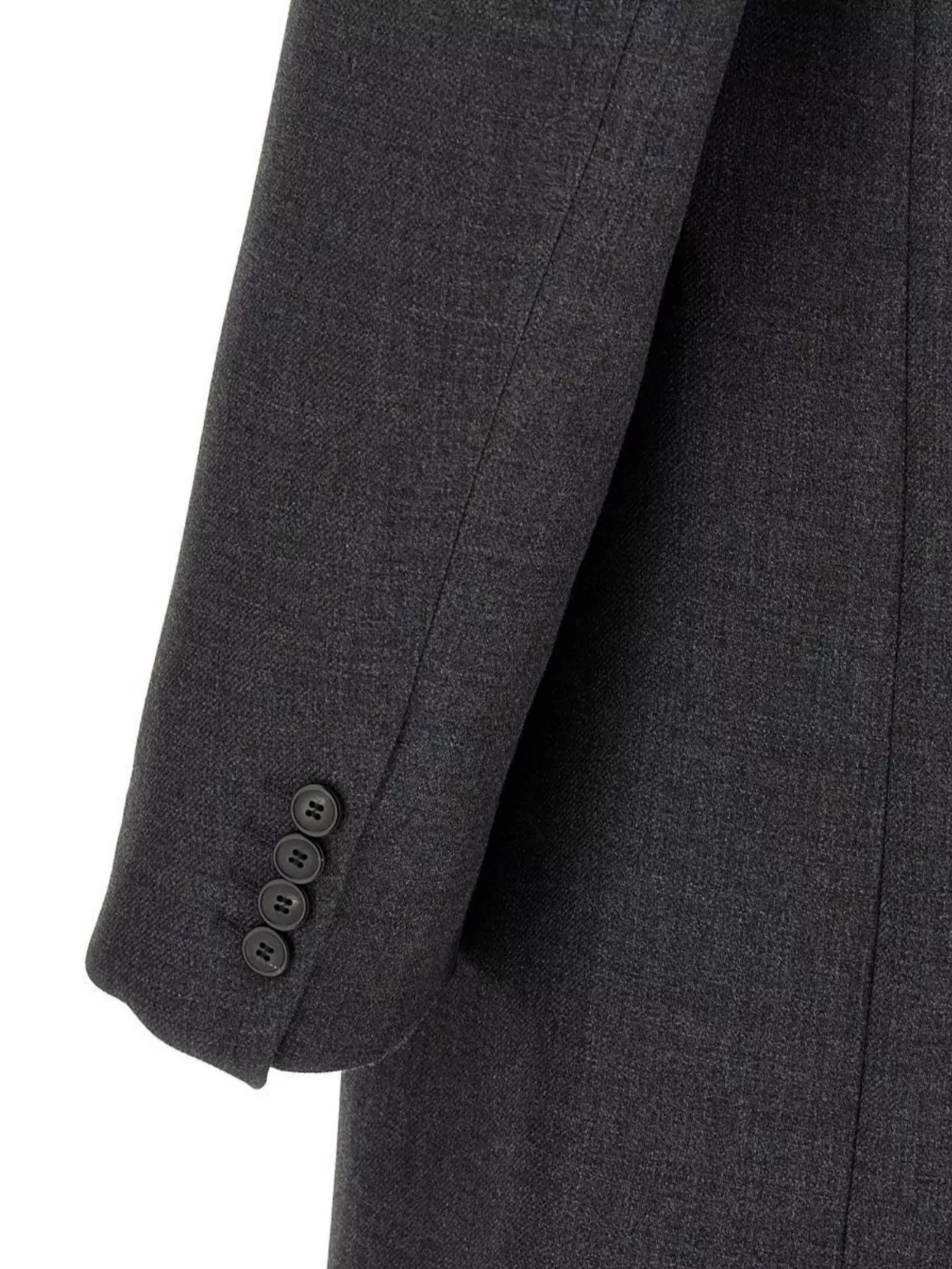 Dries Van Noten Double-Breasted Coat Featuring Flap Pockets