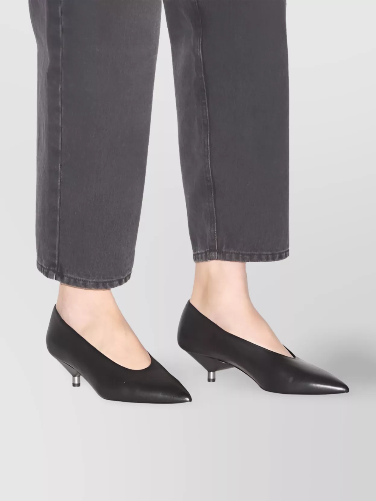 Isabel Marant Ebisa 45 Calf Leather Pumps