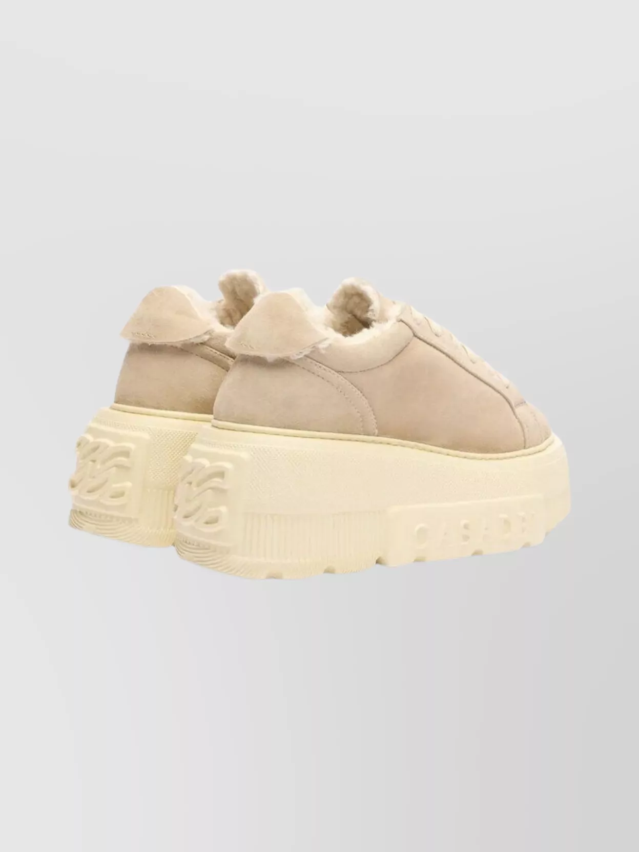 Casadei Stylish Platform Sneakers Round Toe