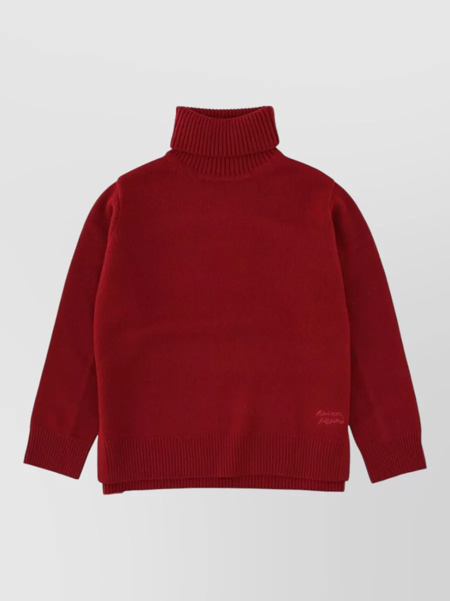 Maison Kitsuné wool turtleneck sweater