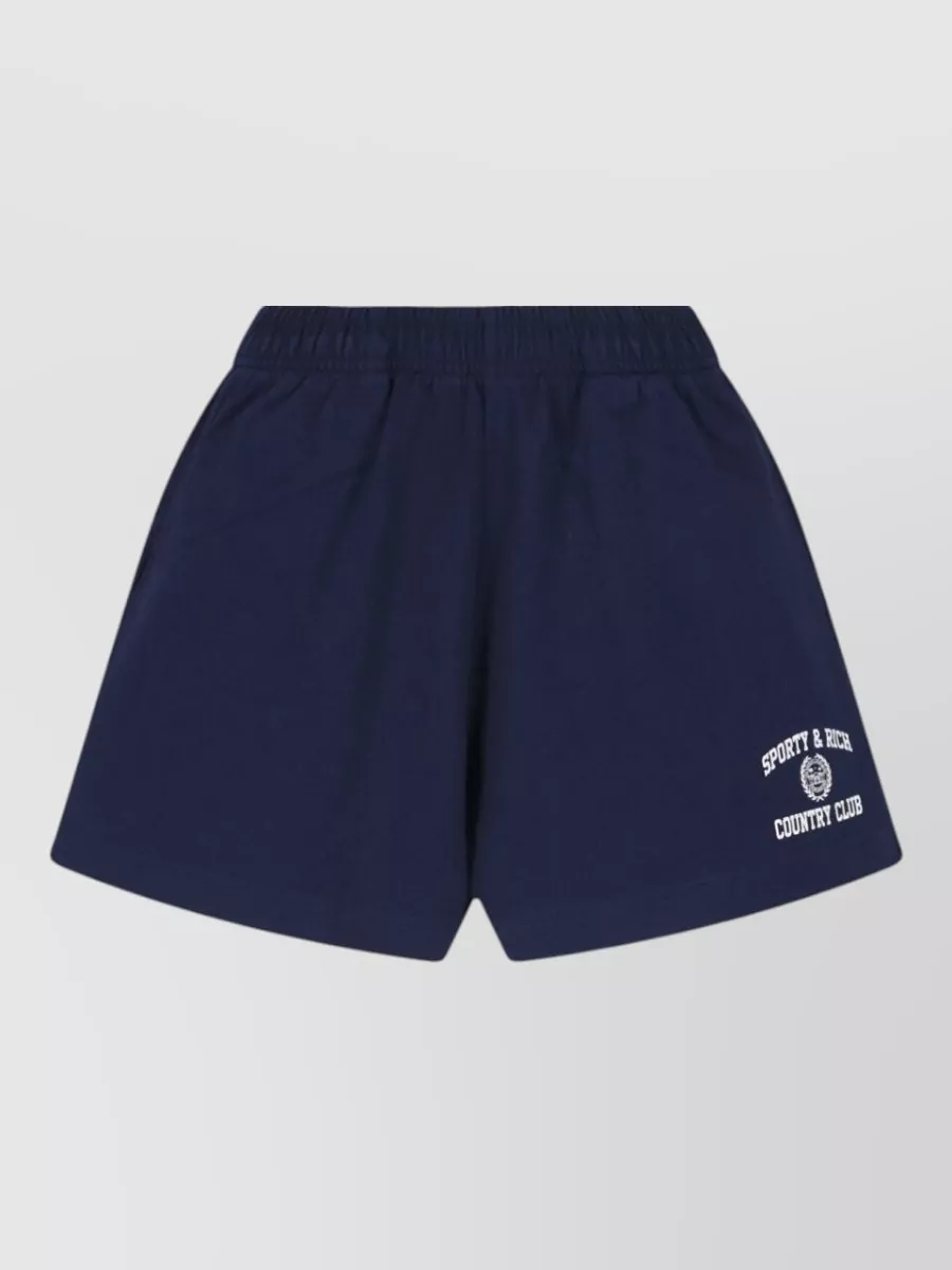 Sporty & Rich straight knee-length shorts