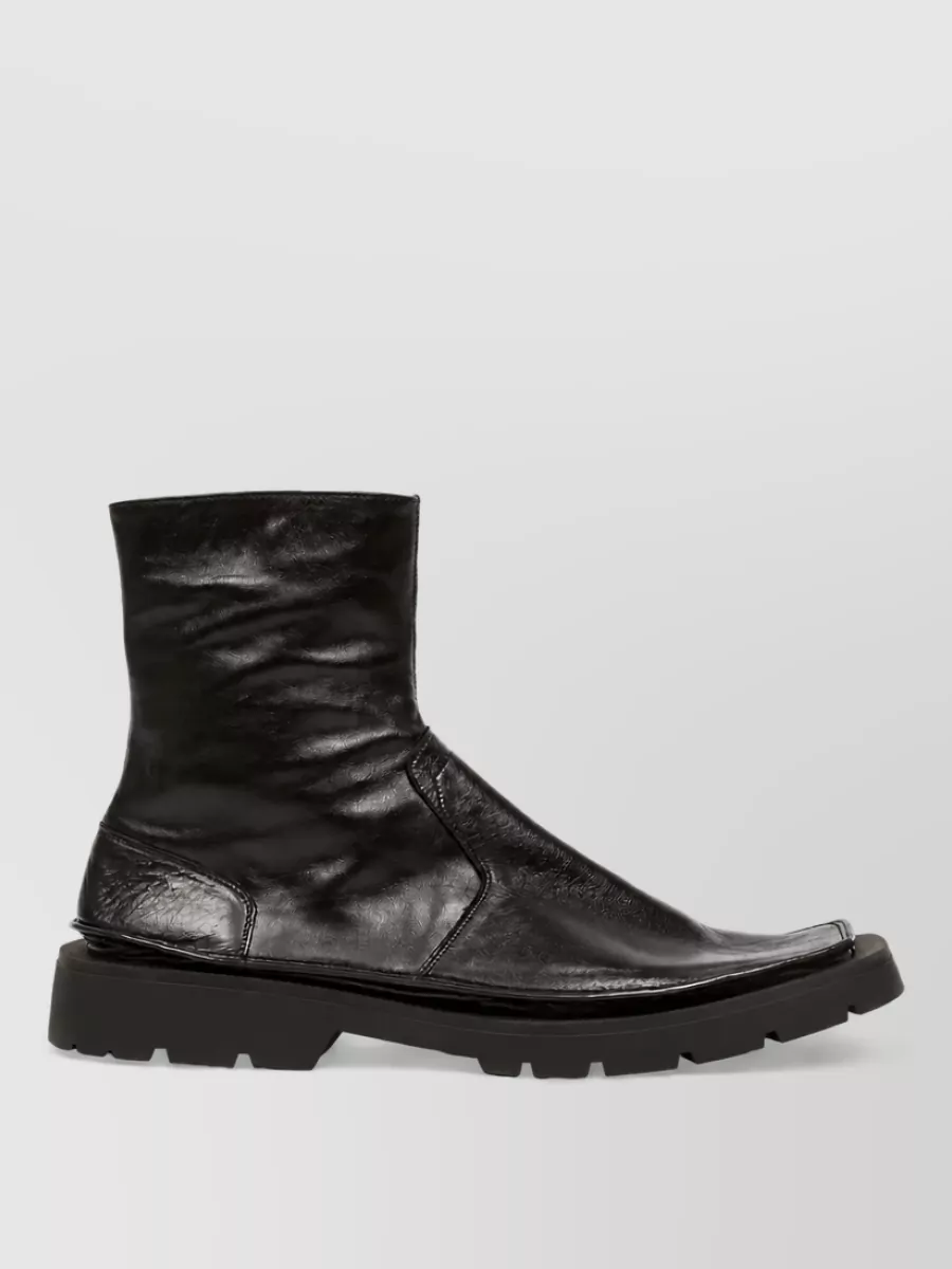 Maison Margiela leather ankle boots