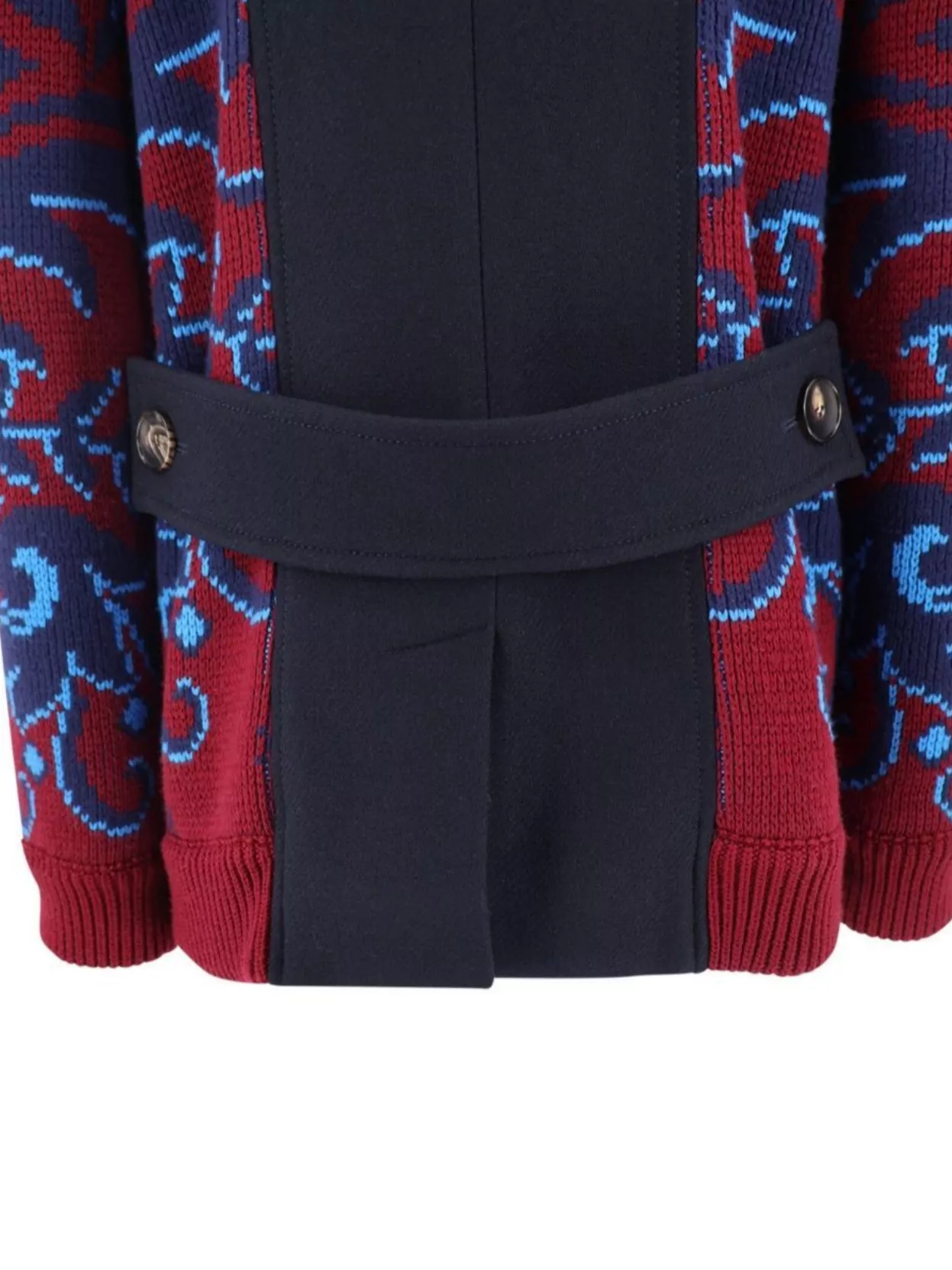 Etro Paisley Print Short Wool Jacket