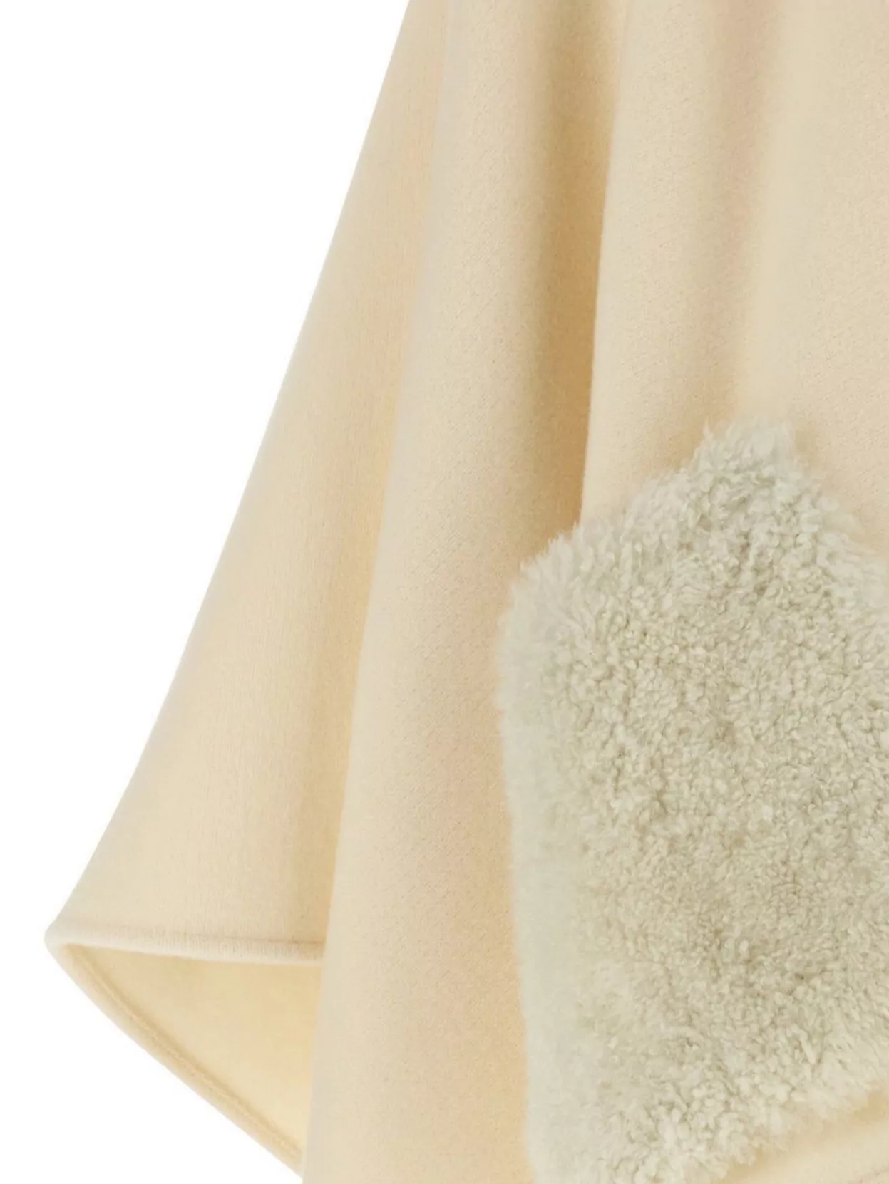 Fabiana Filippi Draped Hooded Cape Textured Pockets