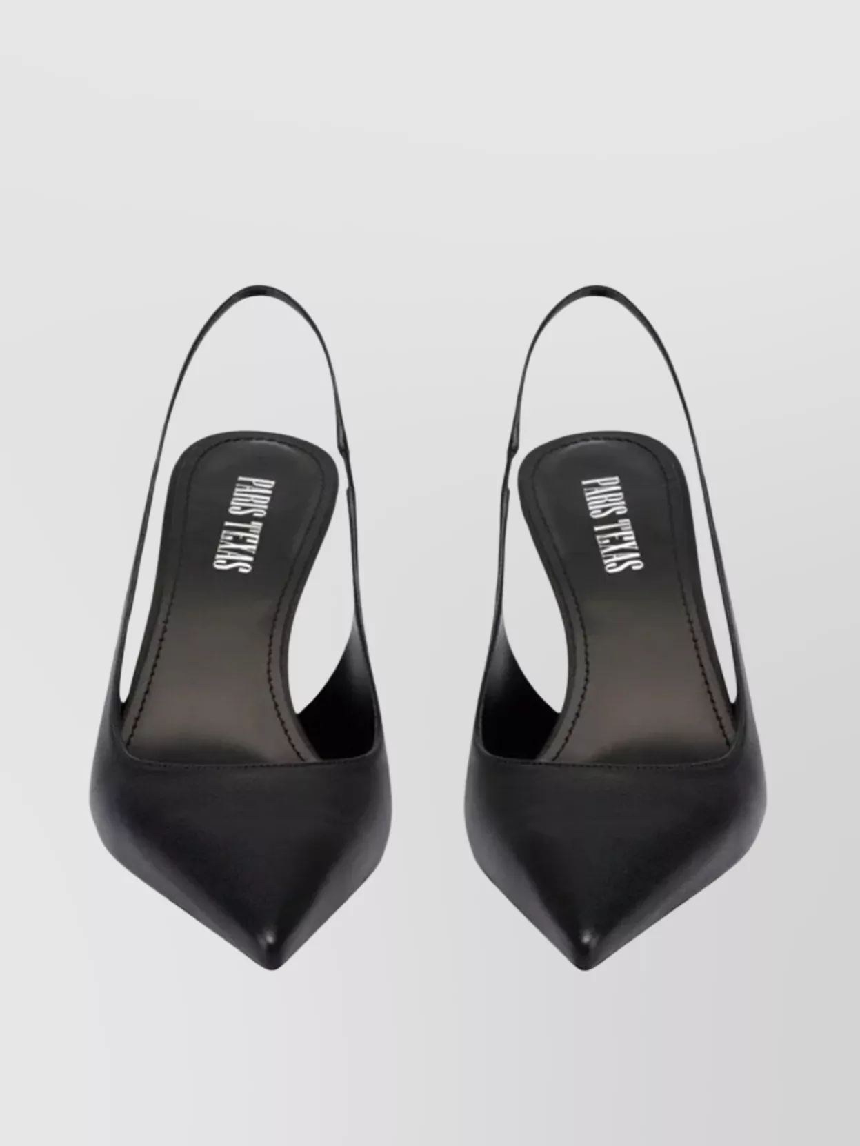 Shop Paris Texas Nappa Pointed Toe Slingback Heel