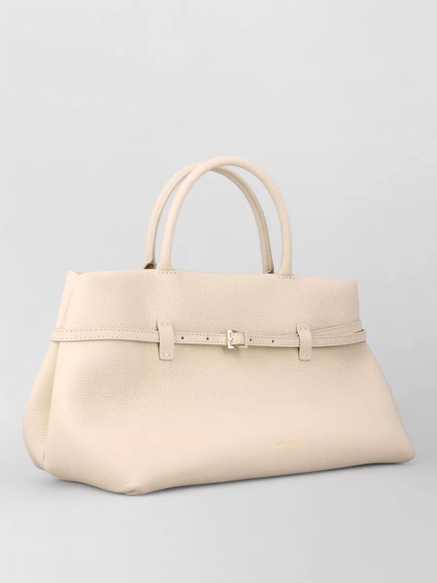 Manu Atelier Le Cambon 35 Leather Tote Bag