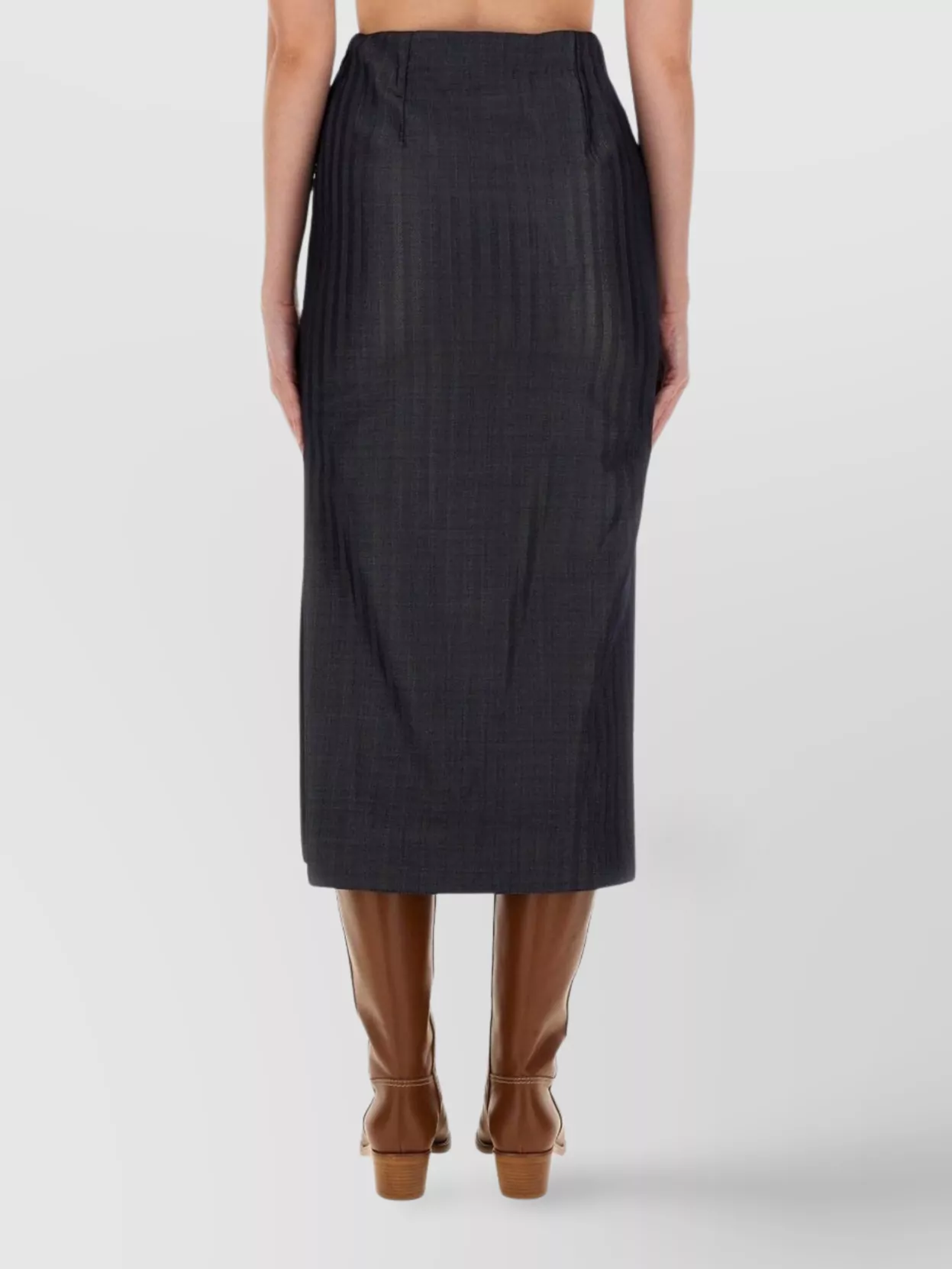 Etro Wool Blend Pencil Skirt