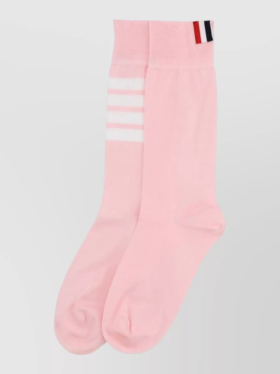 Thom Browne Cotton mid-calf socks