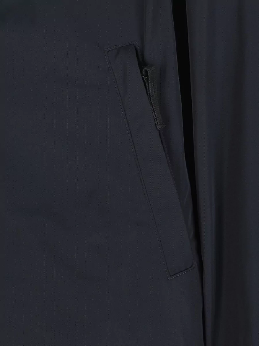 Stone Island High Neck Long Sleeve Jacket Side Pockets