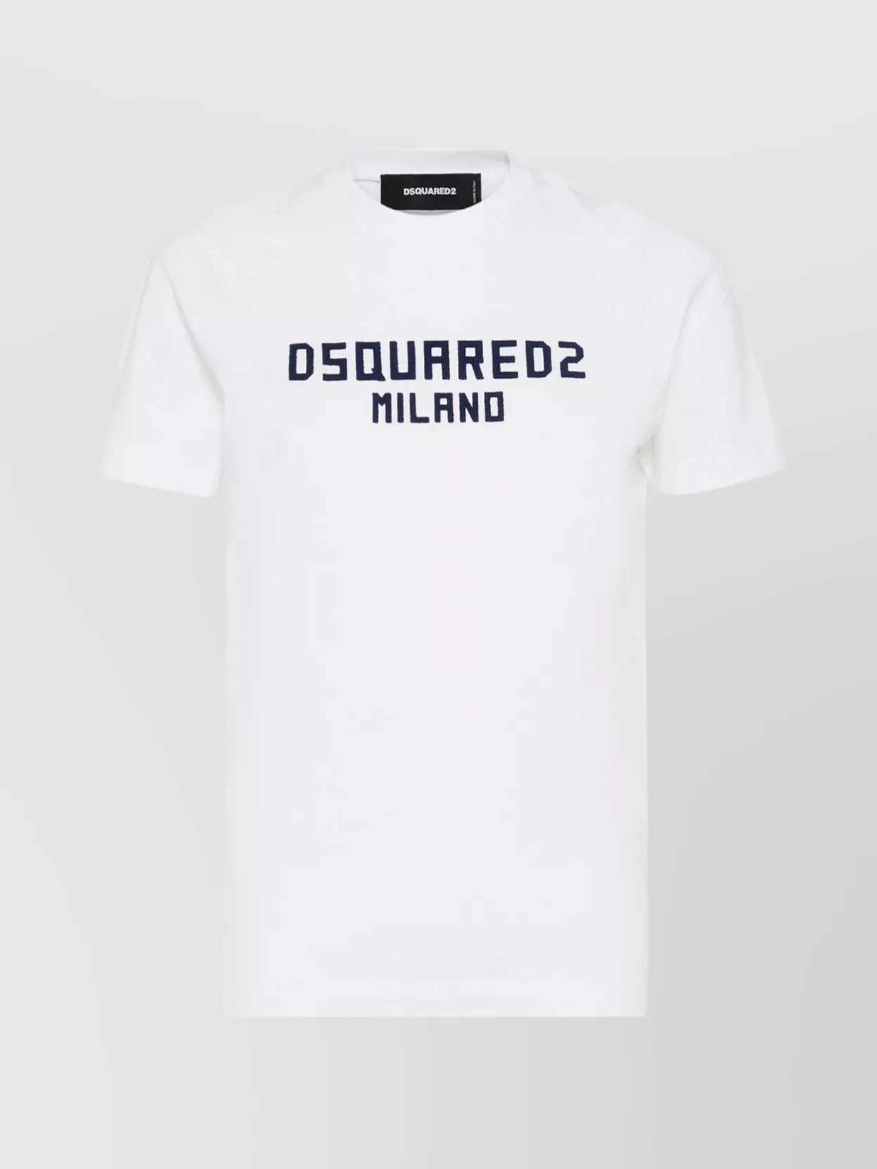 Dsquared2 Timeless Crew Neck T-shirt With Short Sleeves In White