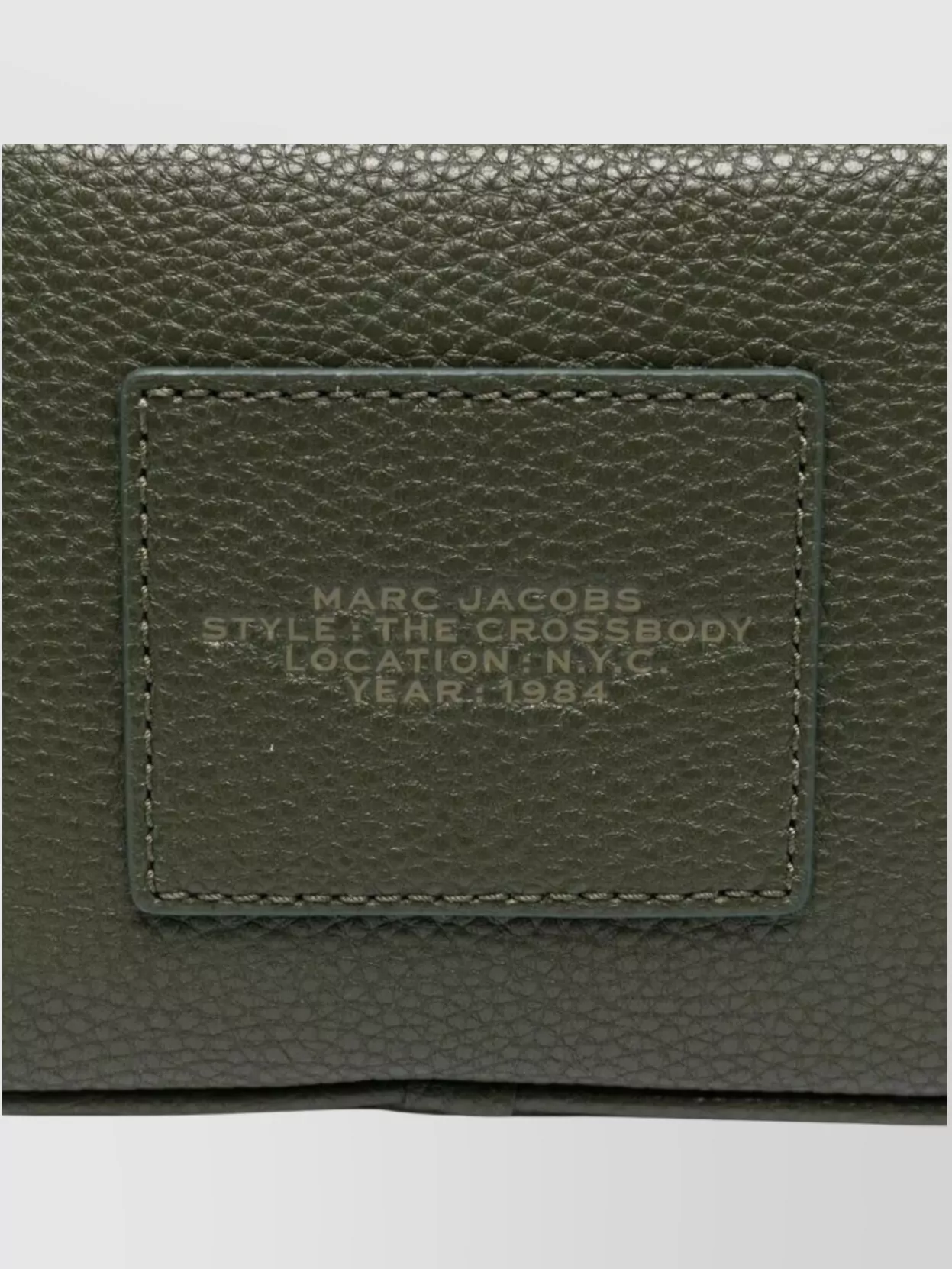 Marc Jacobs Textured Crossbody Bag For Everyday Use