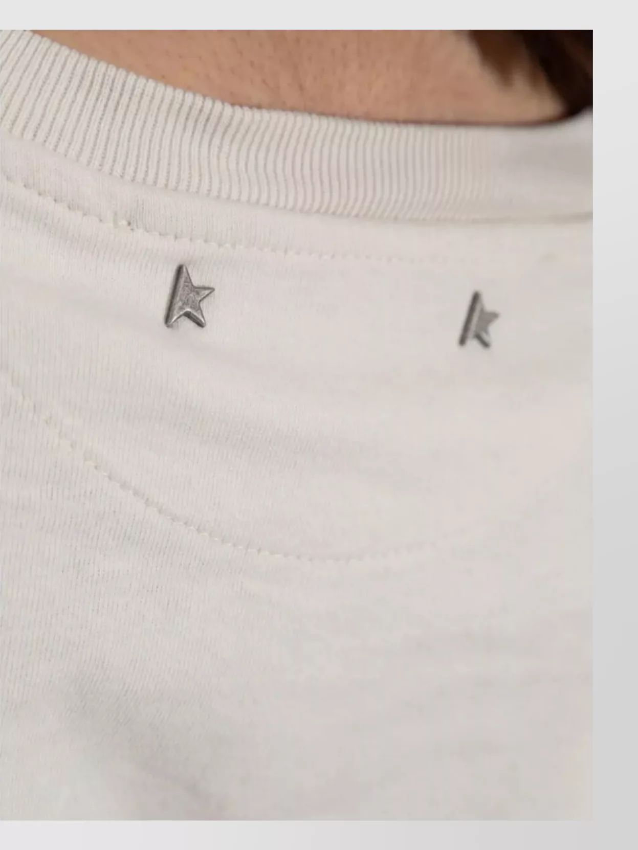 Golden Goose Short Sleeves Crew Neck Straight Hem