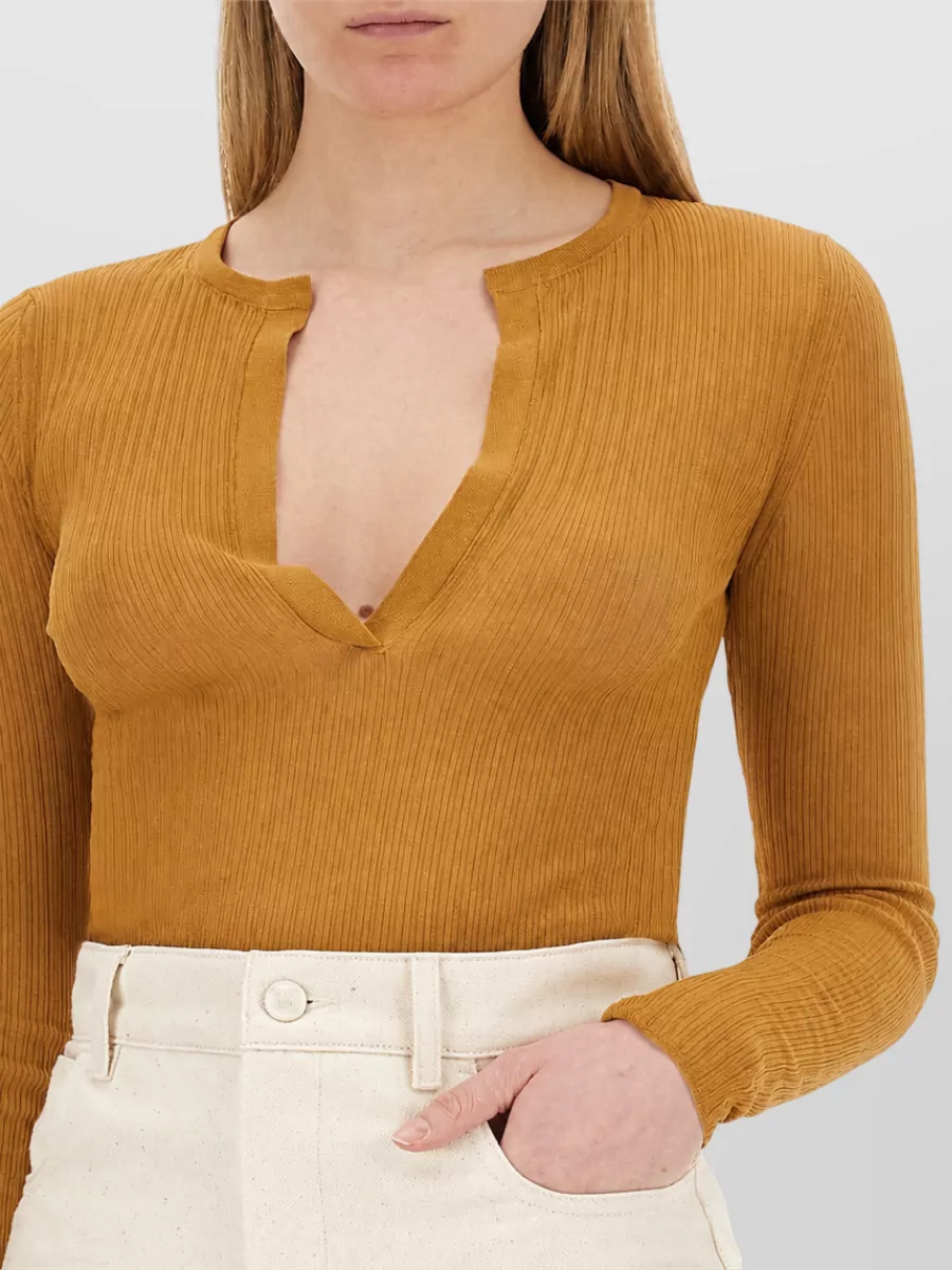 Max Mara Silk Knitted Top