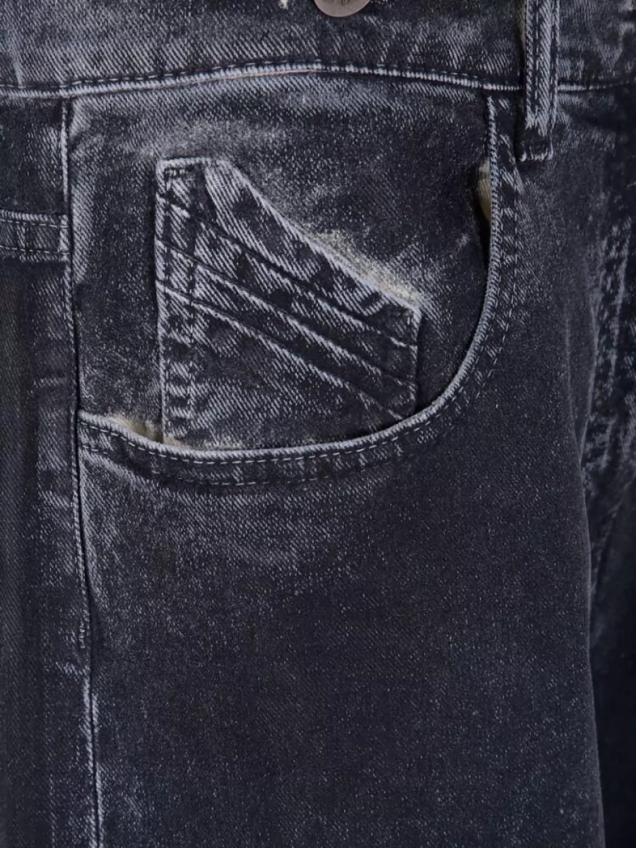 The Attico Denim Straight-Leg Jeans