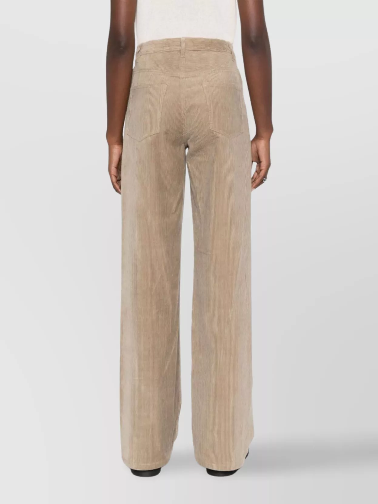 A.p.c. High-Waisted Straight Leg Trousers