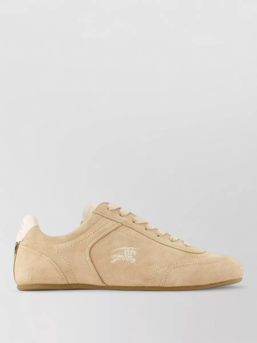 Burberry Leather lace-up sneakers