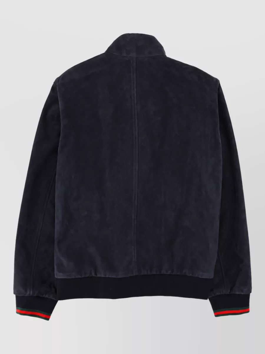 Gucci Suede Single Breasted Coat