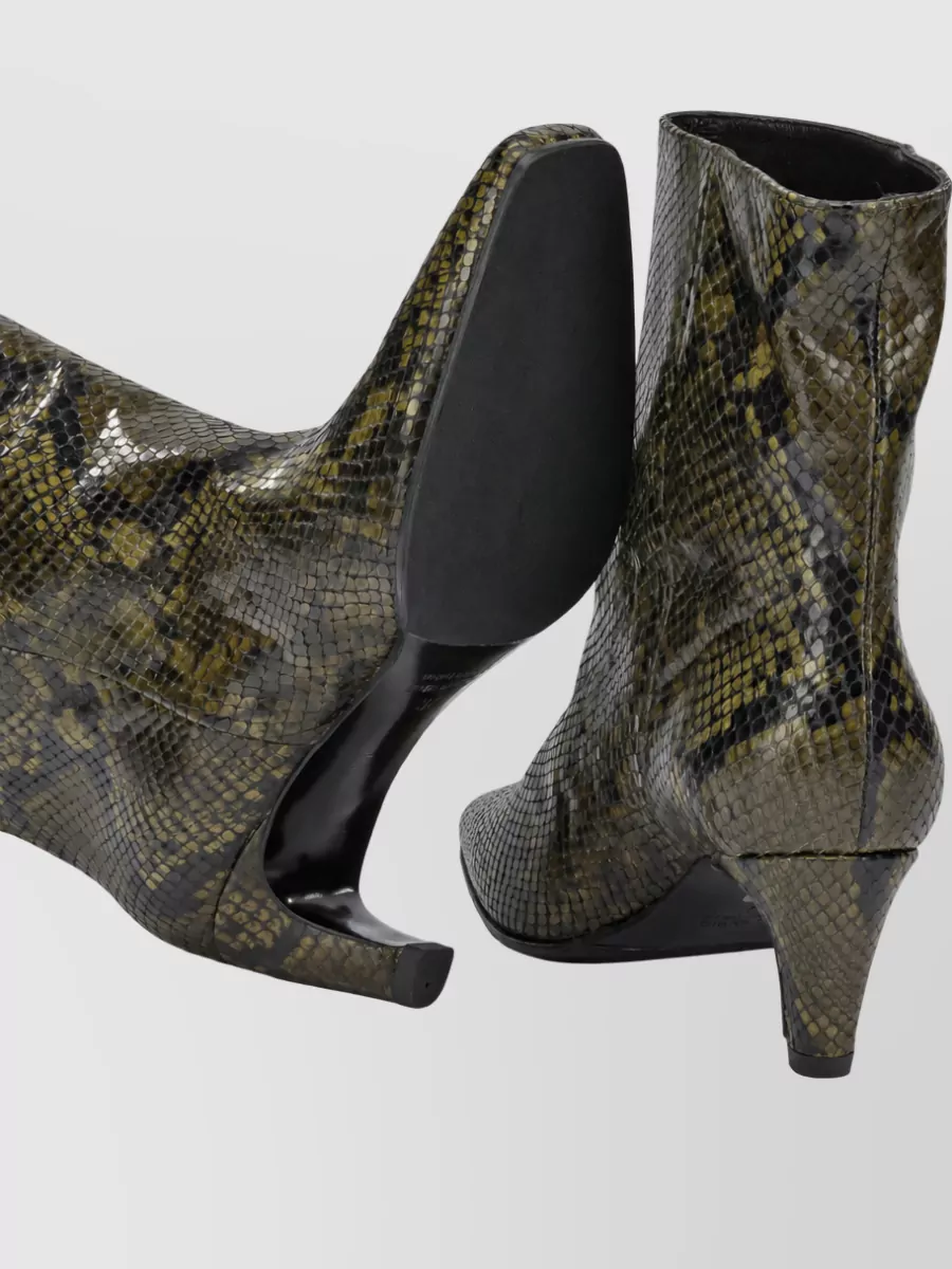 Strategia Leather Ankle Boots