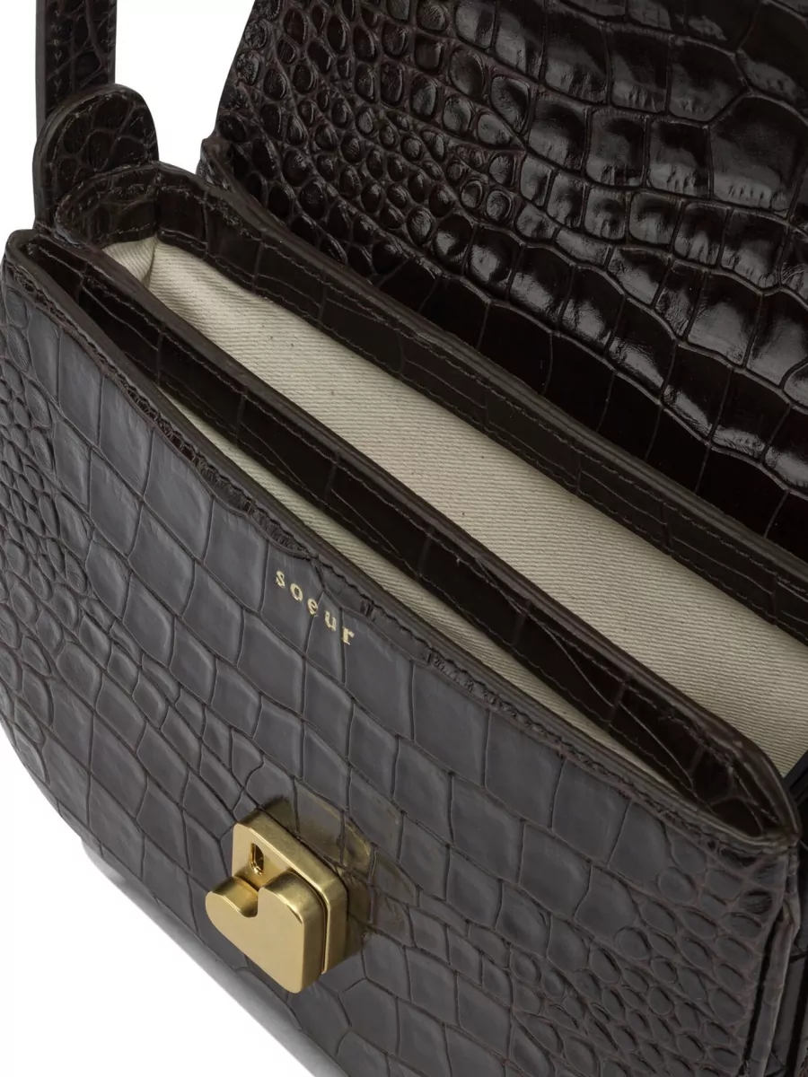 Soeur Leather Bellissima Mini Crossbody Bag