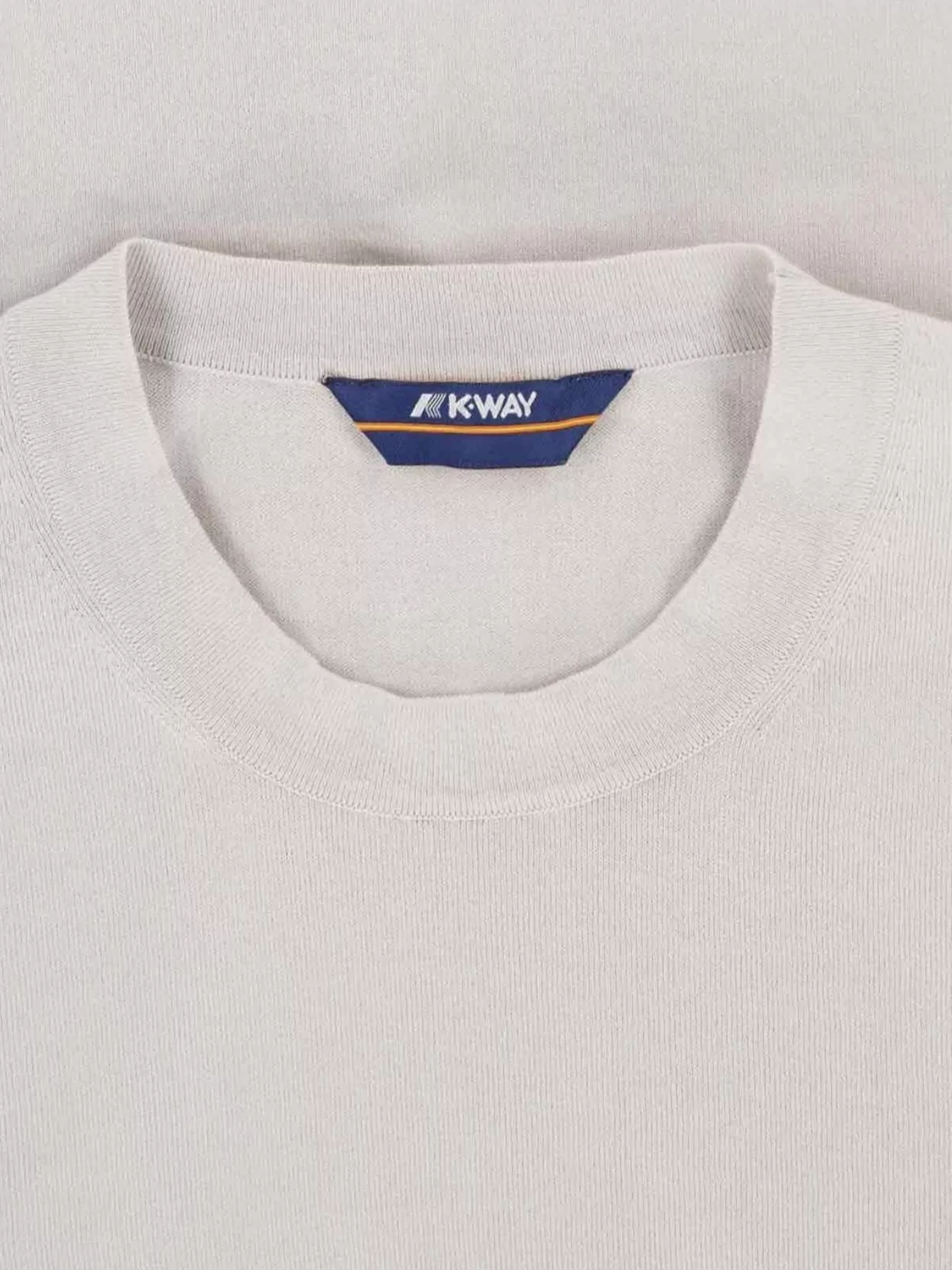 K-way Neck Crew Plain Short Sleeves