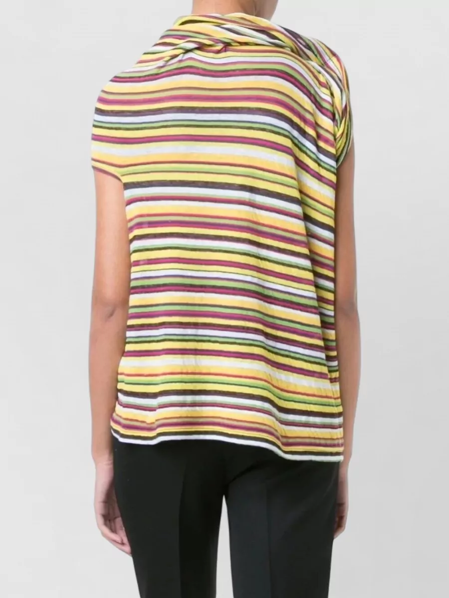 Junya Watanabe Long-Sleeve Boat Neck Knitted Top