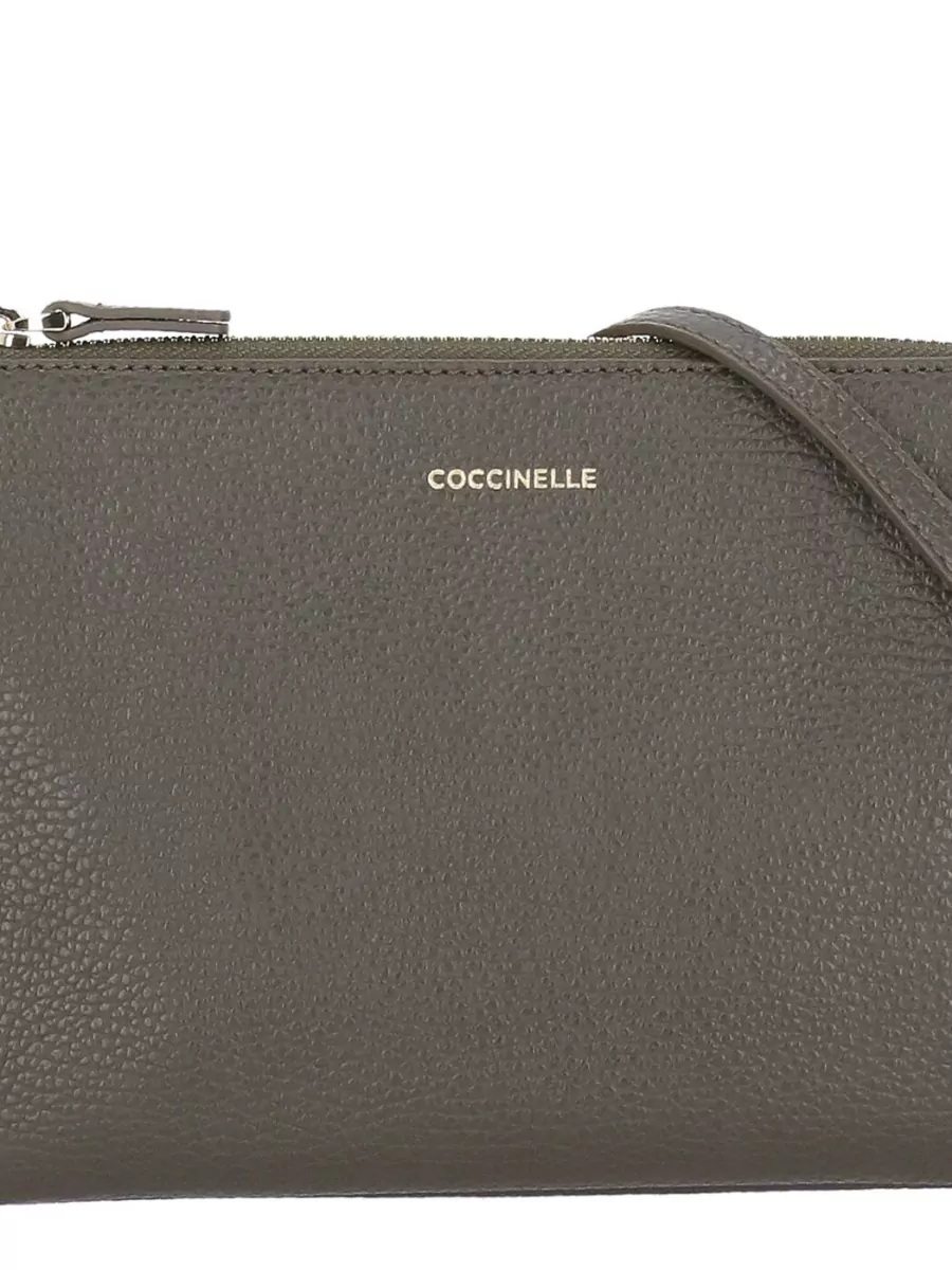 Coccinelle Leather Clutch Bag