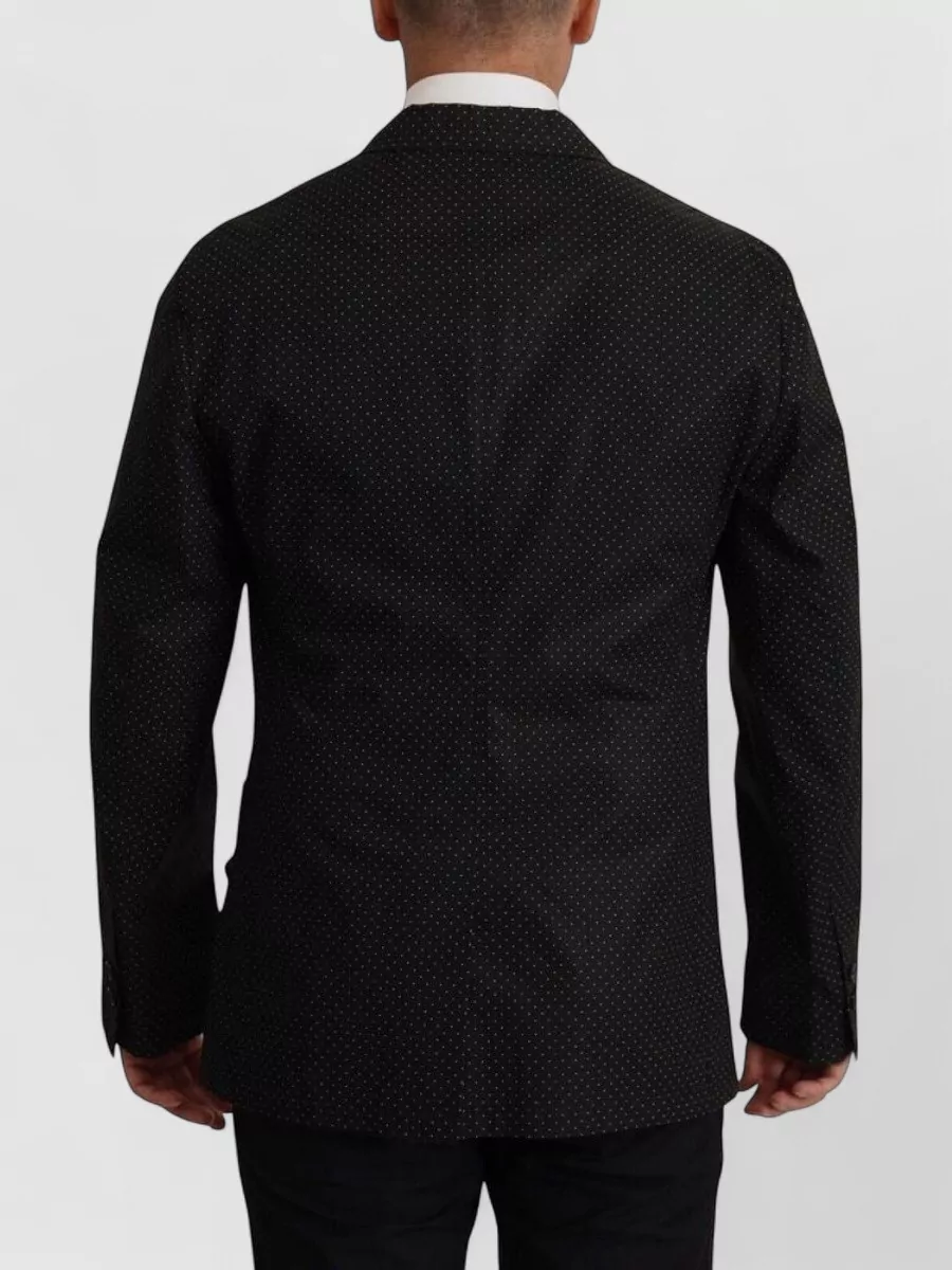 Dolce&Gabbana Polka Dot Double-Breasted Blazer
