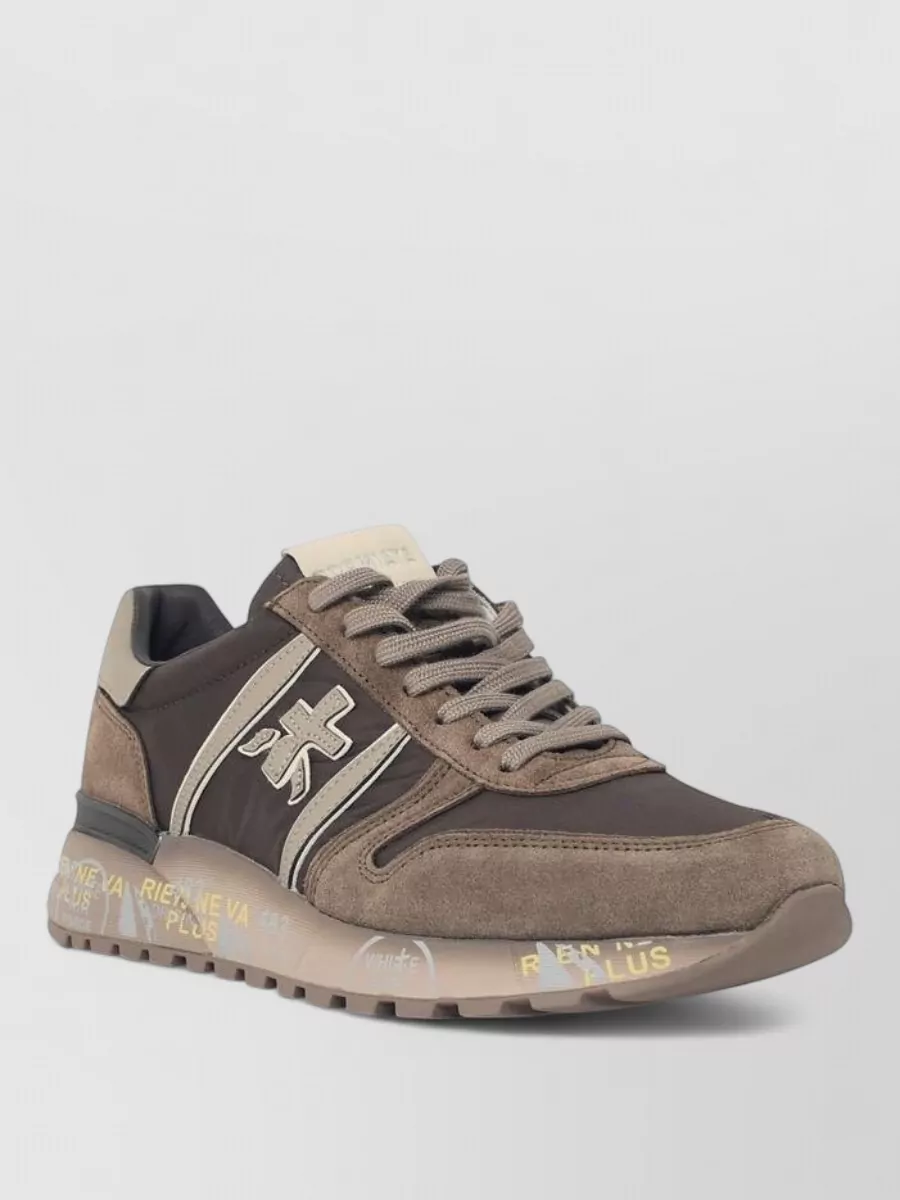 Premiata suede low-top sneakers