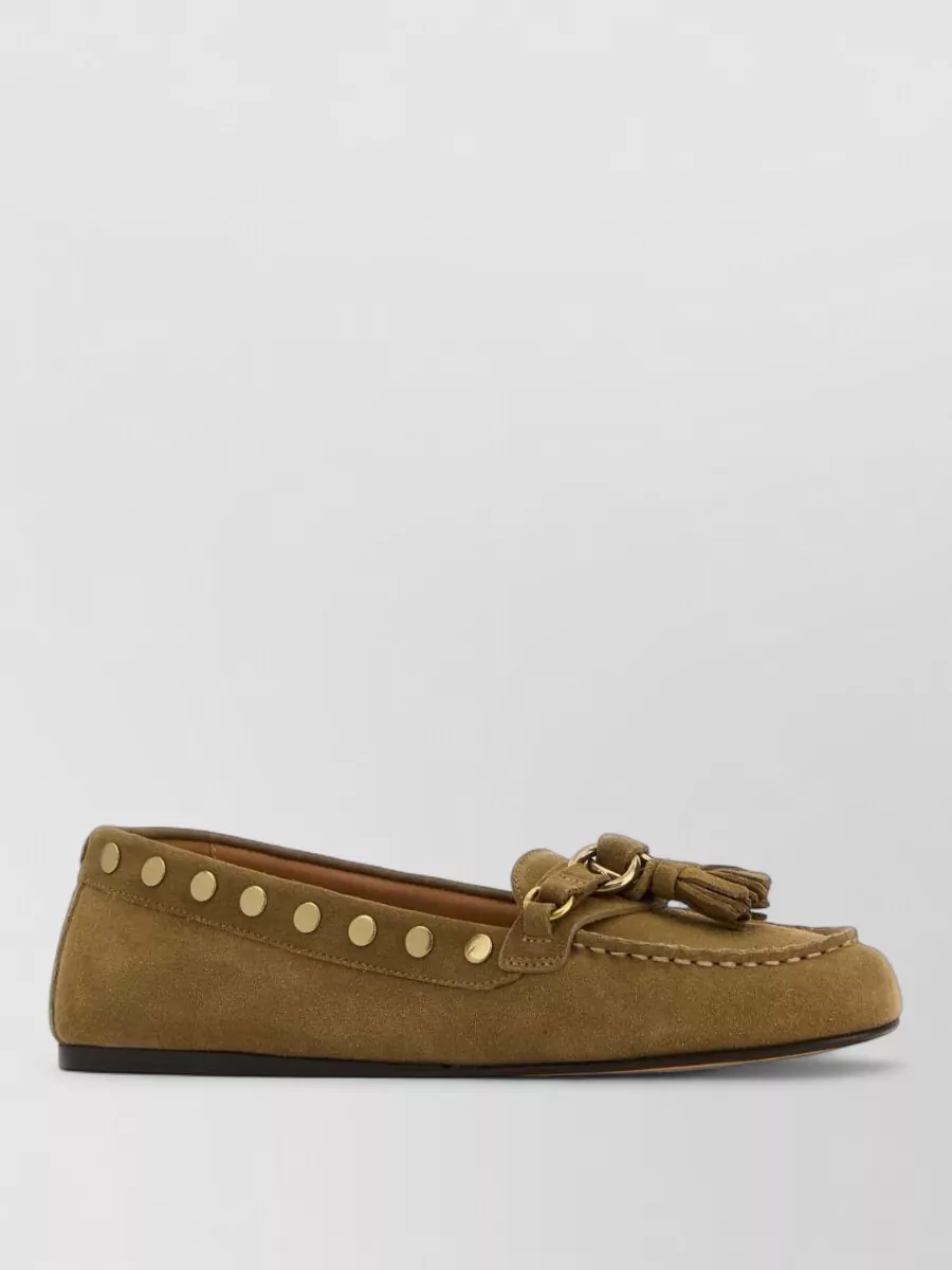 Isabel Marant suede leather loafers