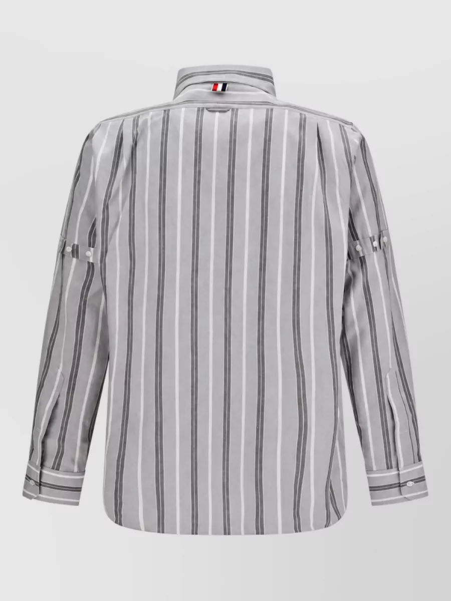 Thom Browne Striped Cotton Shirt