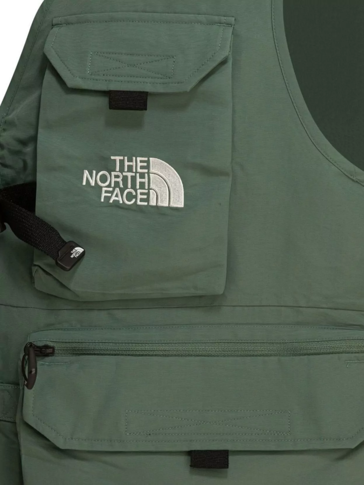 Shop The North Face Sleeveless Mesh Buckle Front Pockets Jackets