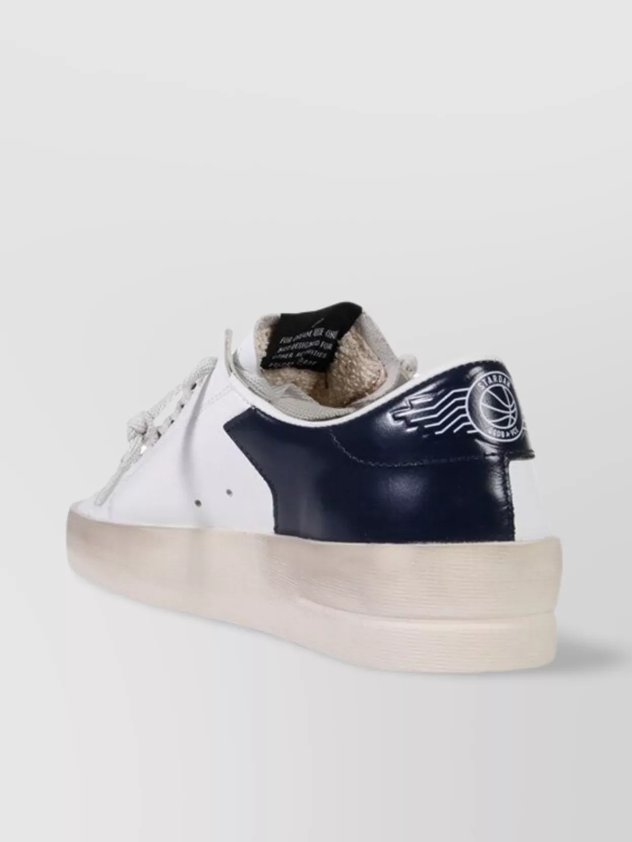 Golden Goose Stardan Leather Upper Suede Star Shiny Leather Heel
