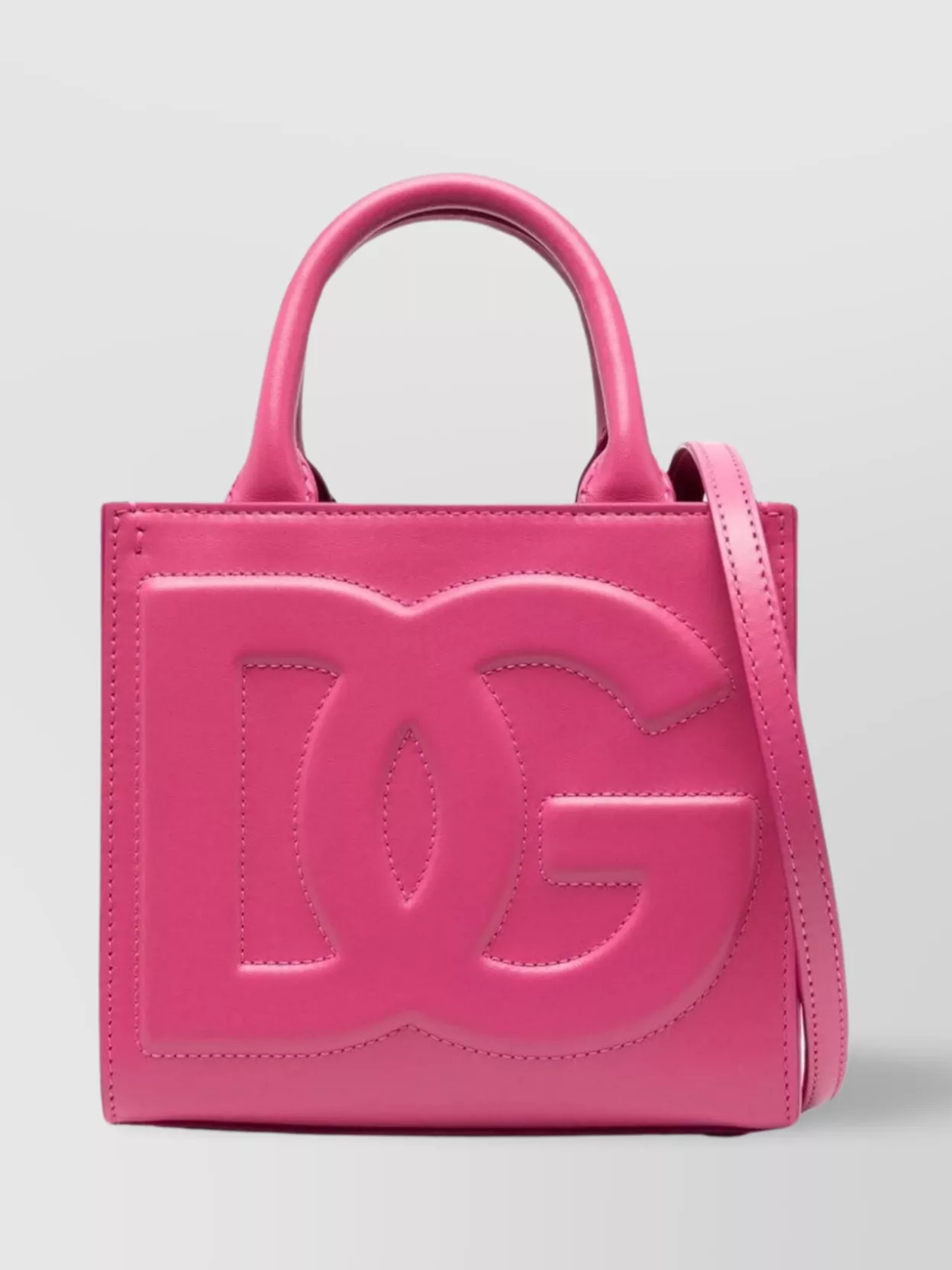 Dolce & Gabbana Daily Detachable Strap Logo Shopper Tote