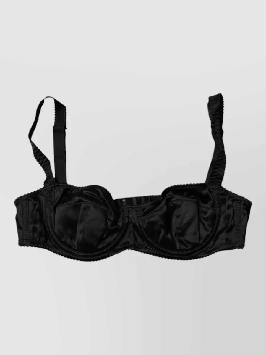 Dolce&Gabbana silk balconette bra