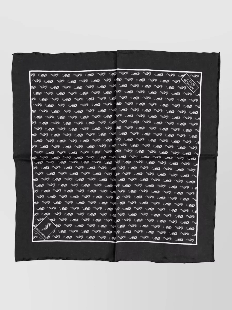 Dolce&Gabbana Silk Printed Square Scarf