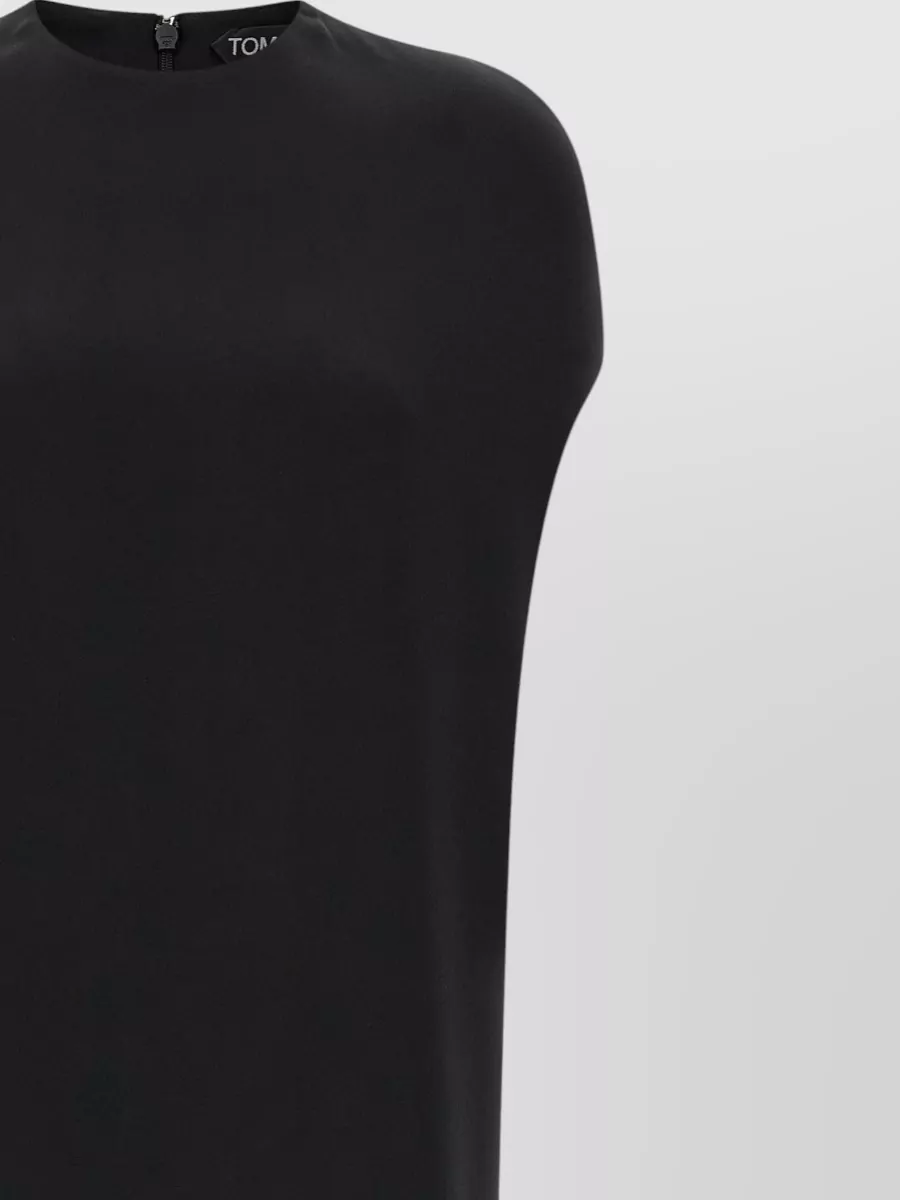 Tom Ford Silk Two Tone Wide Leg Jumpsuit