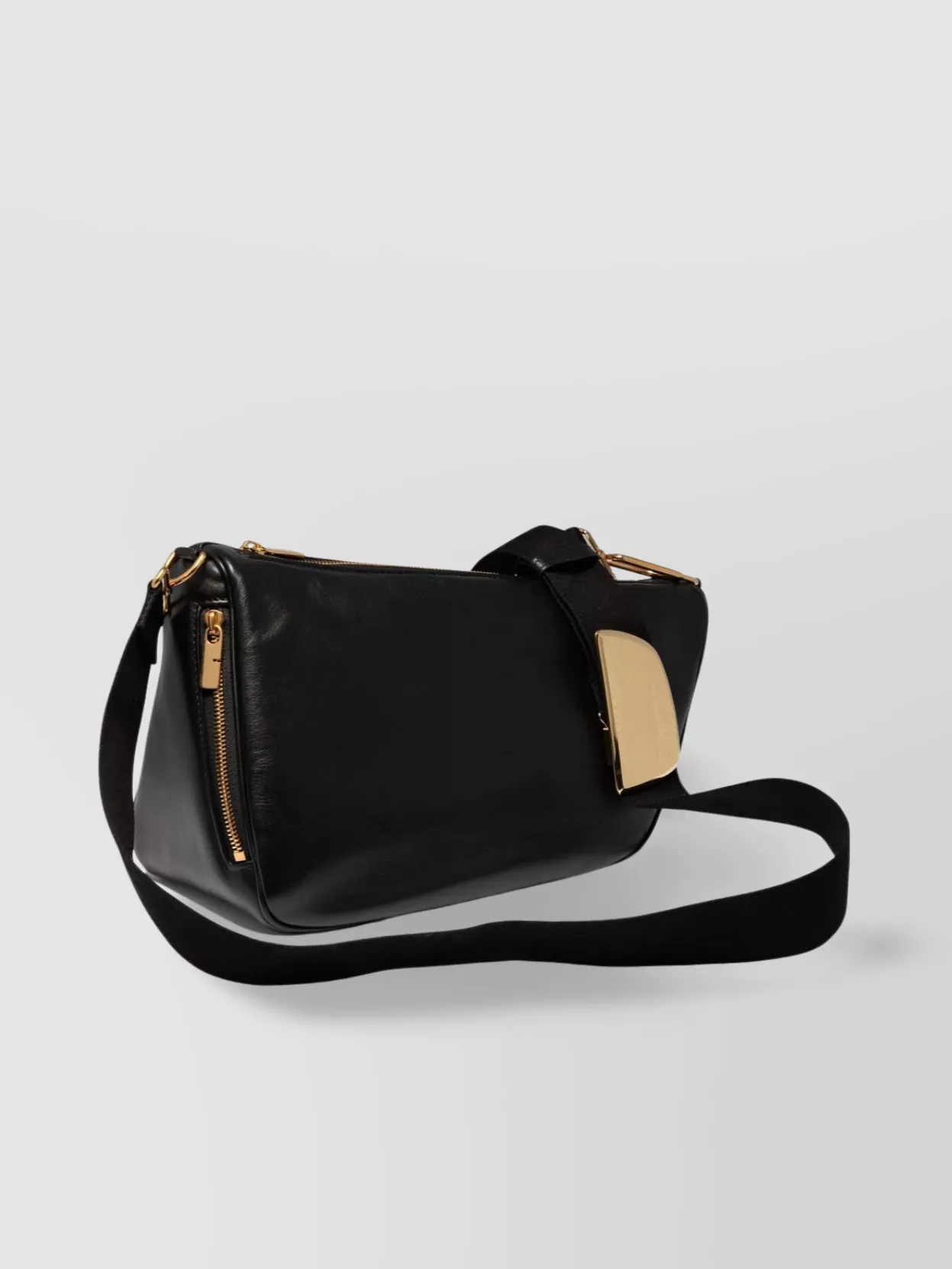 Burberry Shoulder Bags With Adjustable Strap And External Pocket