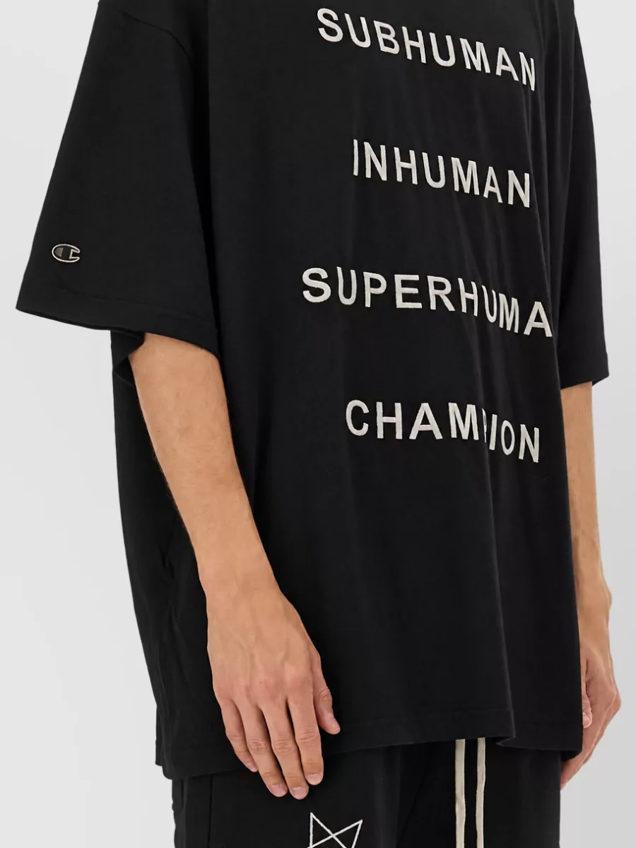 Rick Owens Cotton T-Shirt