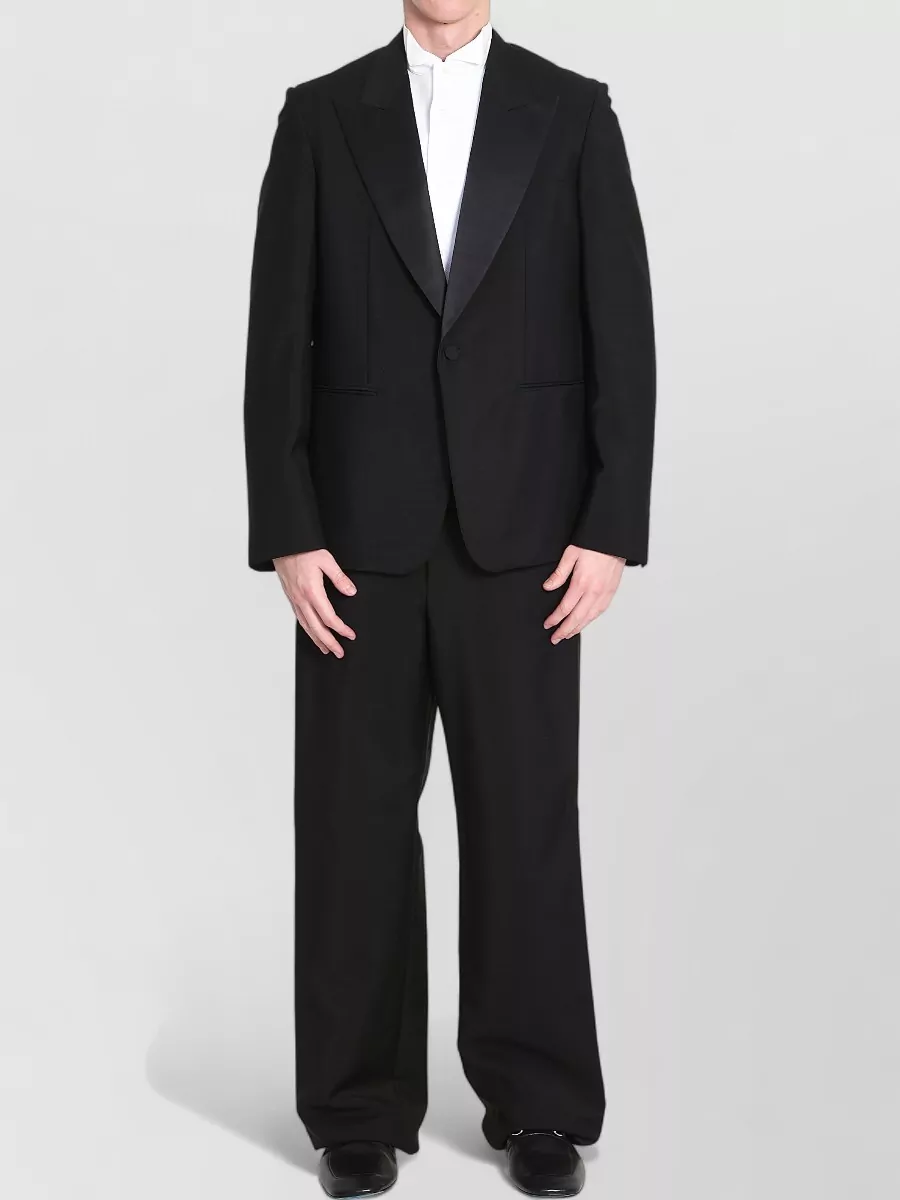 Gucci mohair wool single-breasted tuxedo suit