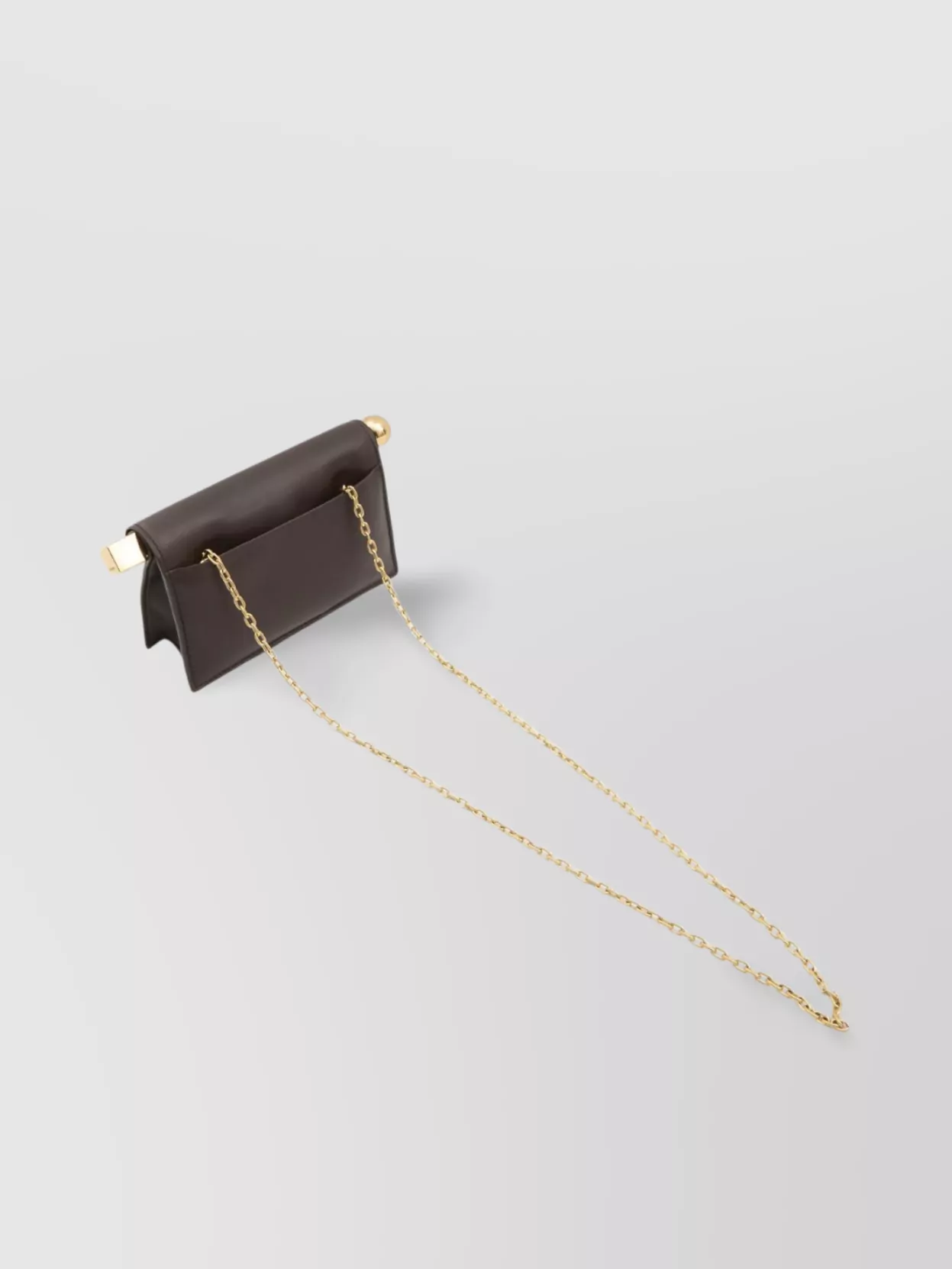 Jacquemus Small Round Square Clutch Bag