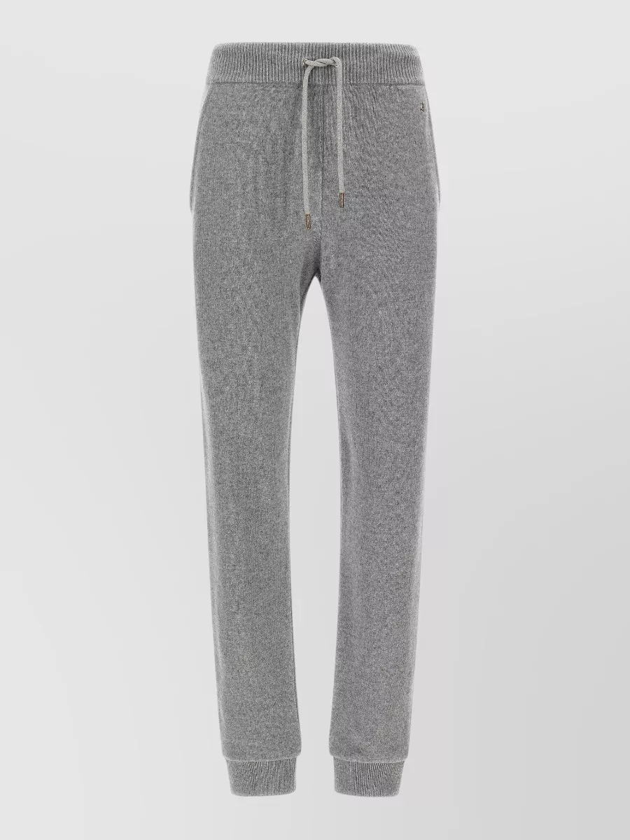 Balmain cashmere tapered joggers