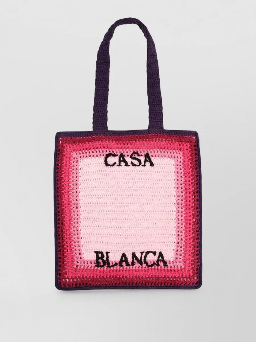Casablanca logo tote bag