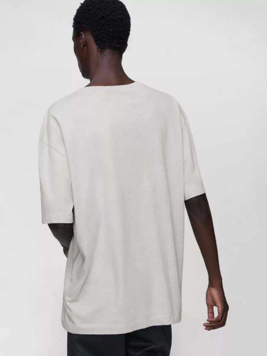 Maison Margiela Graphic Print Crew Neck Short Sleeve T-Shirt