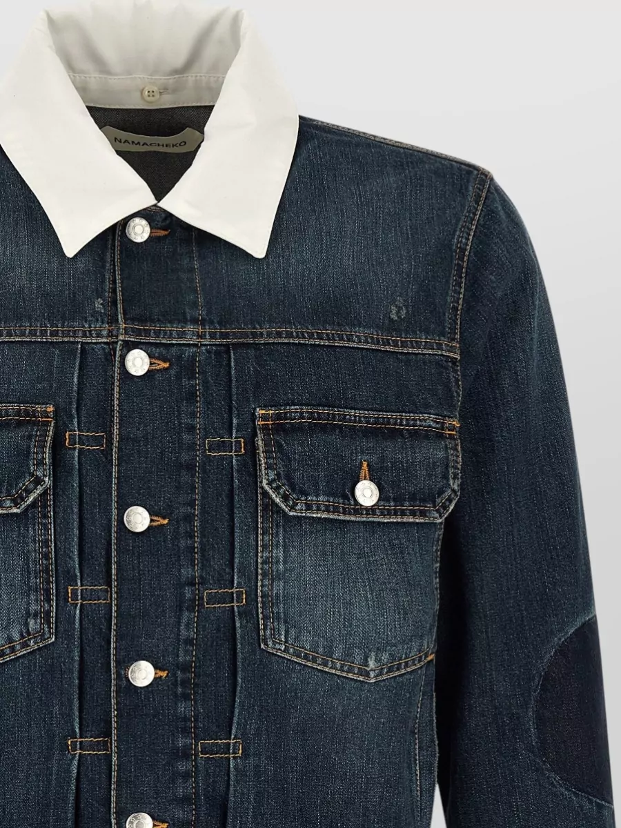 Namacheko Denim Single Breasted Jacket