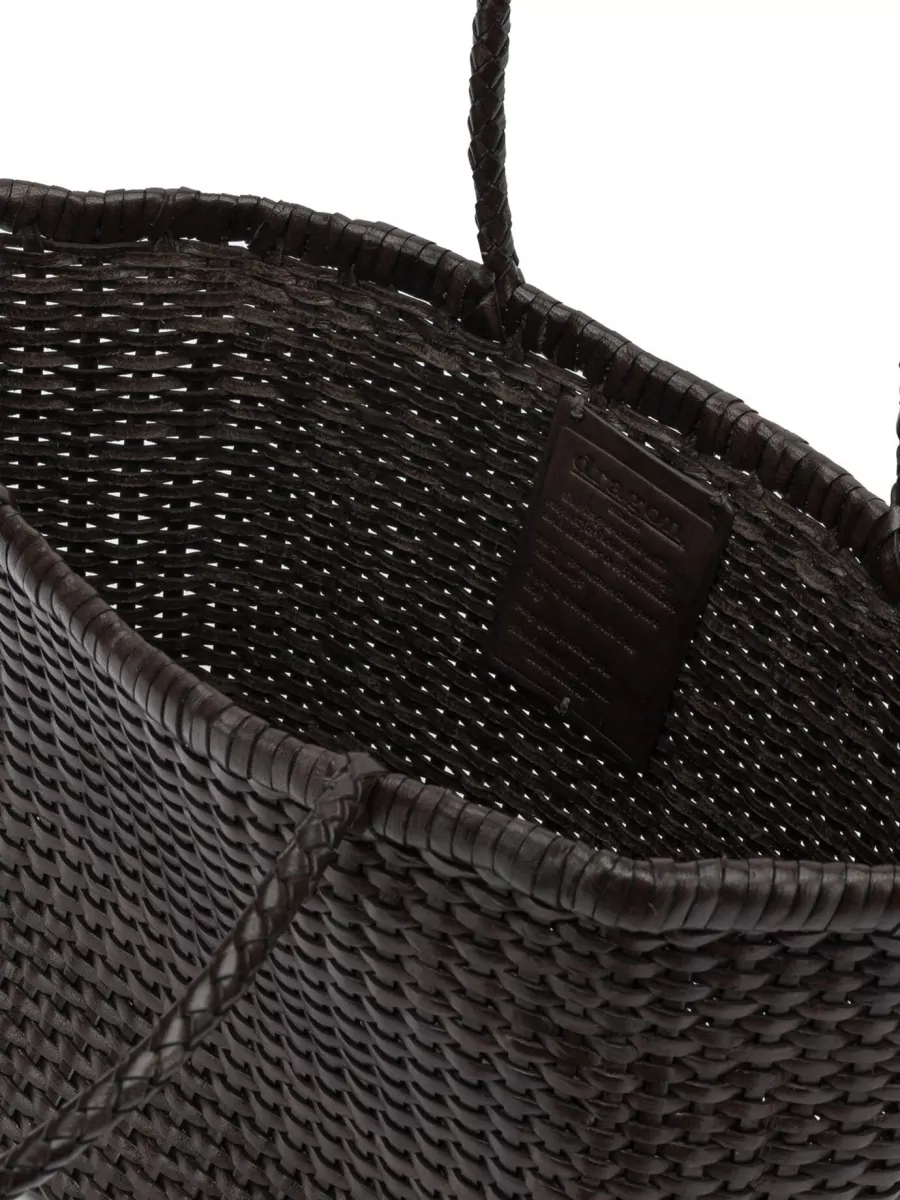 Dragon Diffusion Grace Basket Small Leather Shoulder Bag