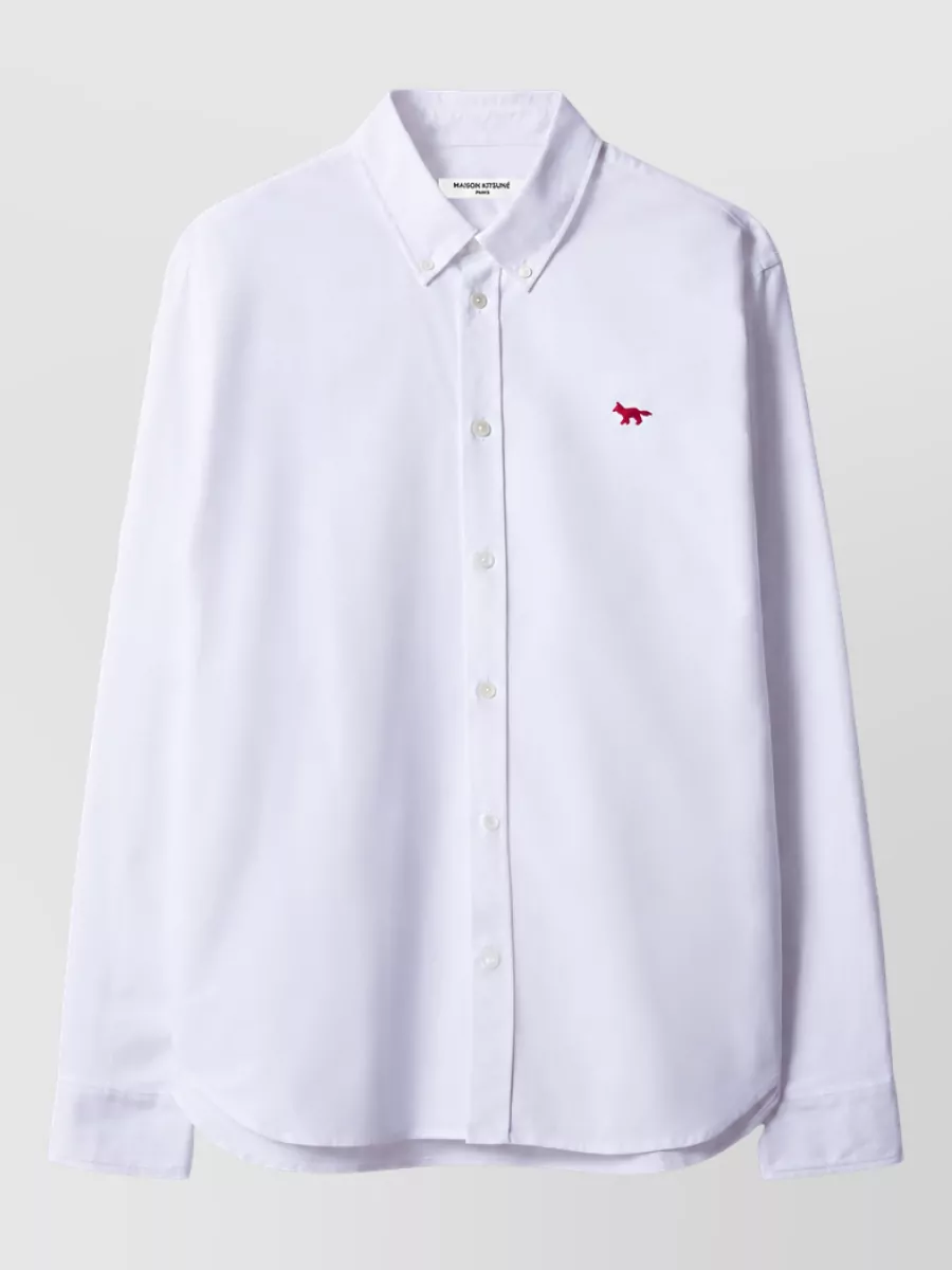 Maison Kitsuné cotton regular-fit shirt